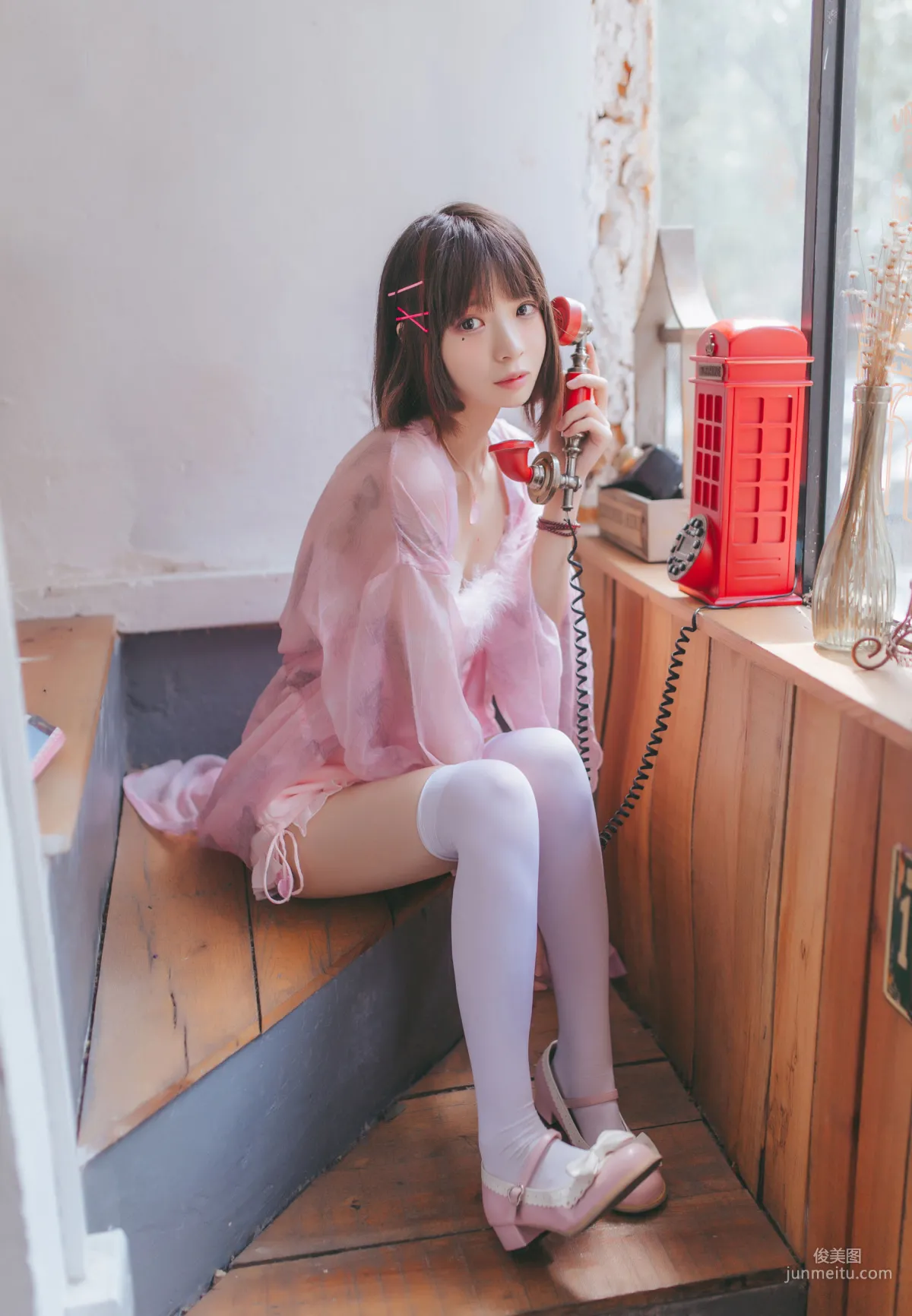 疯猫ss《水手服和睡衣》 [萝莉COS] 写真集5