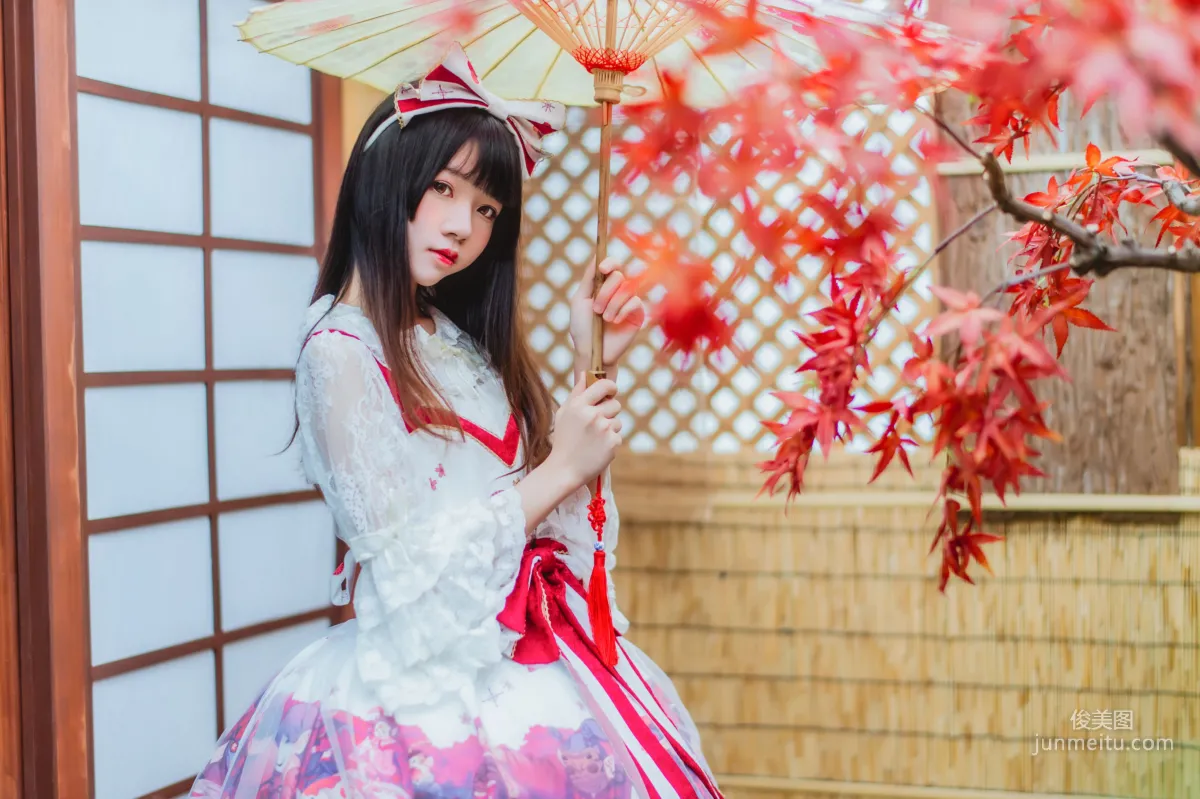 桜桃喵《和风lolita》 [萝莉COS] 写真集17