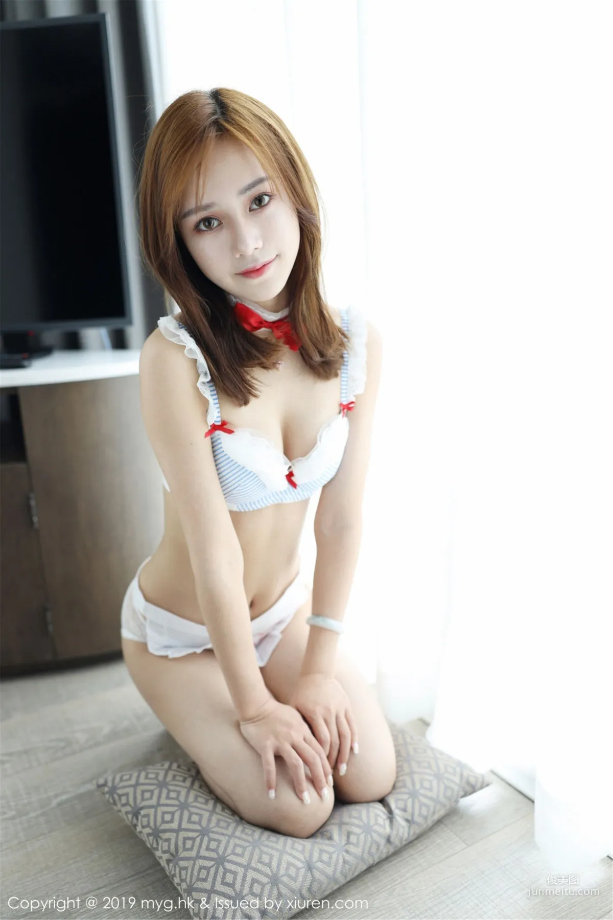 羽住real《性感比基尼与温柔可儿女仆系列》 [美媛馆MyGirl] Vol.356 写真集27