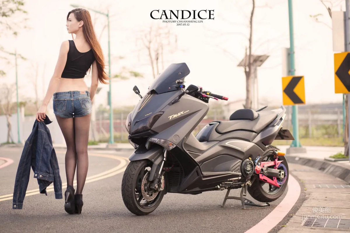 蔡译心Candice《动感时尚机车女郎》 [台湾女神] 写真集38