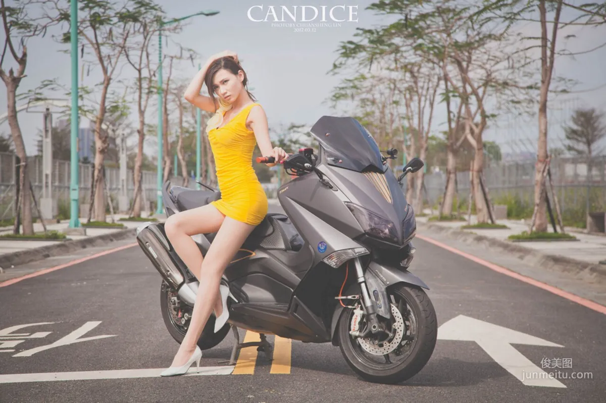 蔡译心Candice《动感时尚机车女郎》 [台湾女神] 写真集65