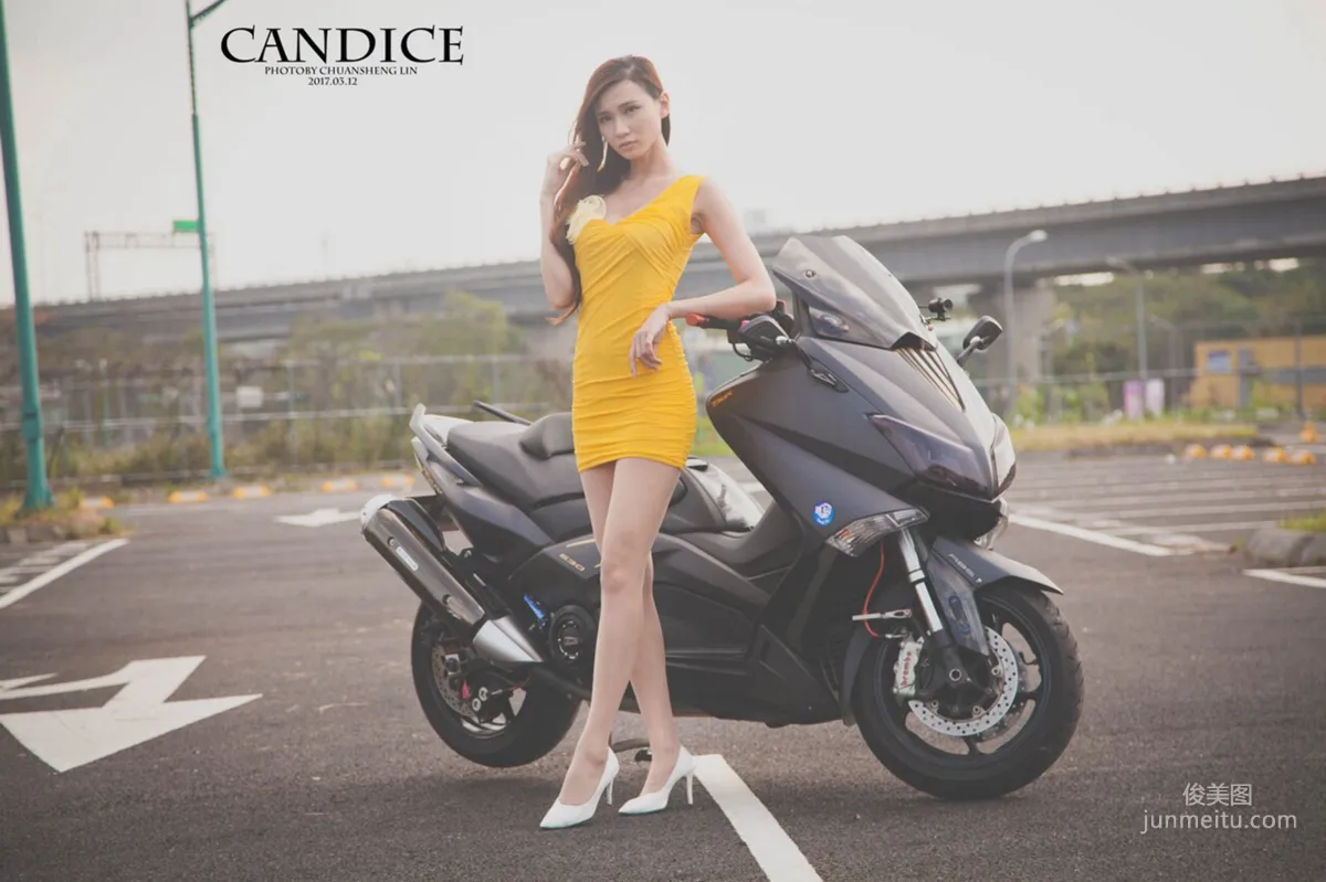 蔡译心Candice《动感时尚机车女郎》 [台湾女神] 写真集61