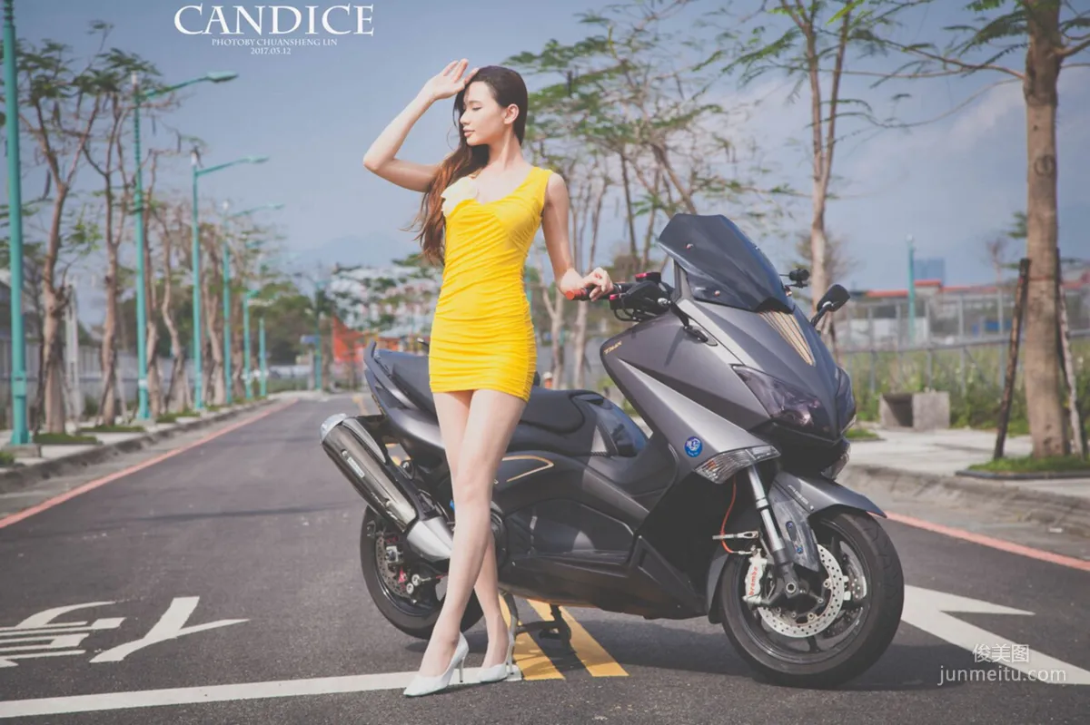 蔡译心Candice《动感时尚机车女郎》 [台湾女神] 写真集34