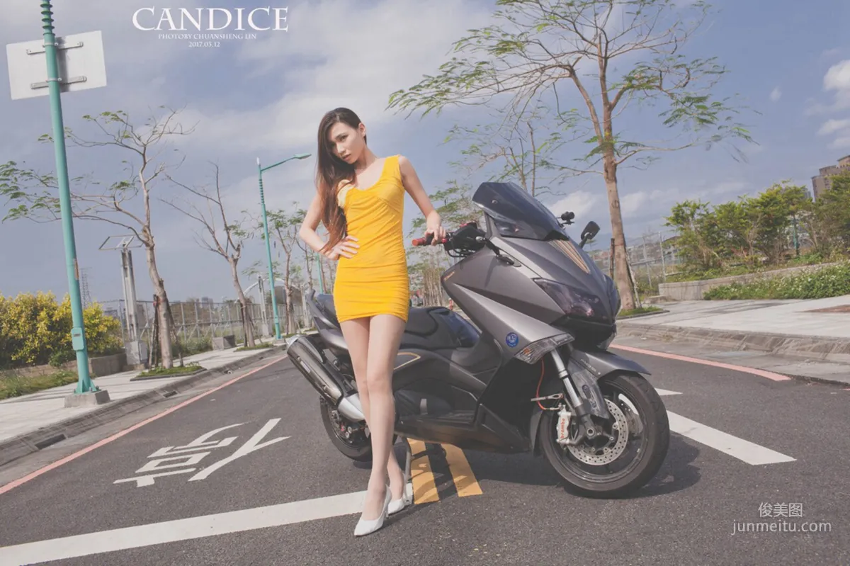 蔡译心Candice《动感时尚机车女郎》 [台湾女神] 写真集66