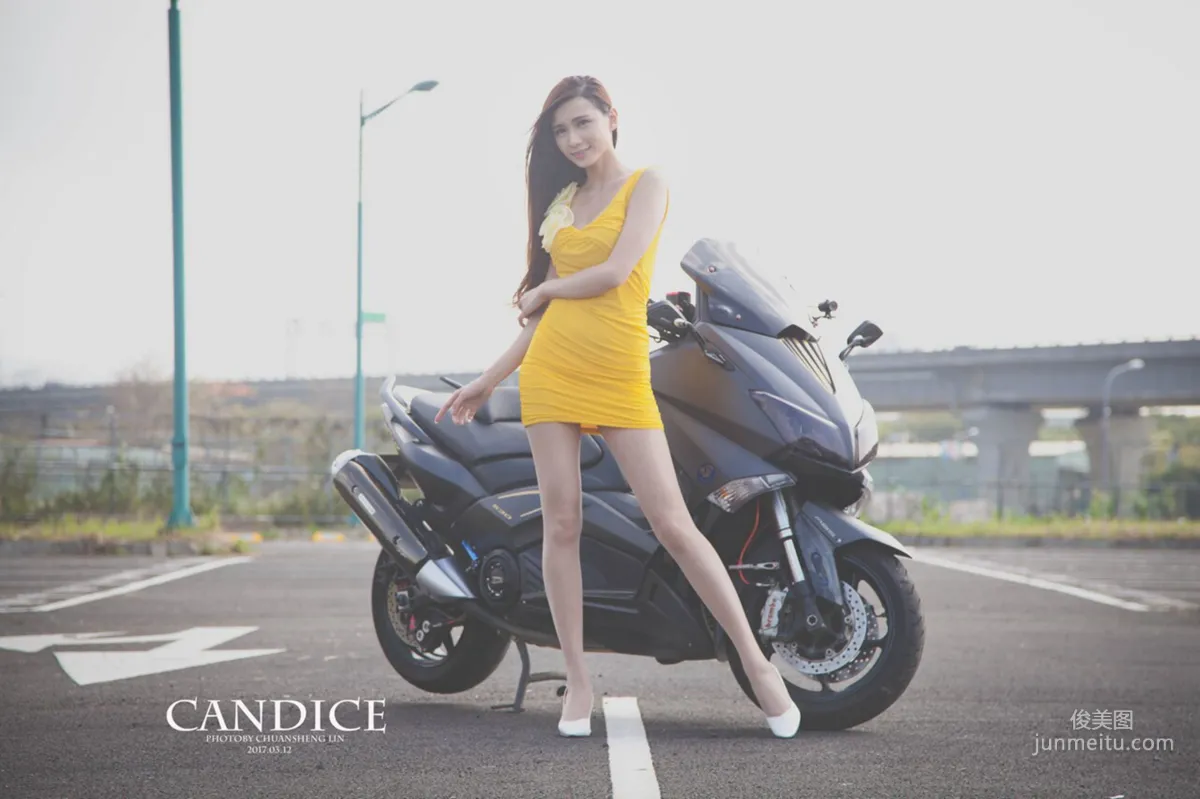 蔡译心Candice《动感时尚机车女郎》 [台湾女神] 写真集13