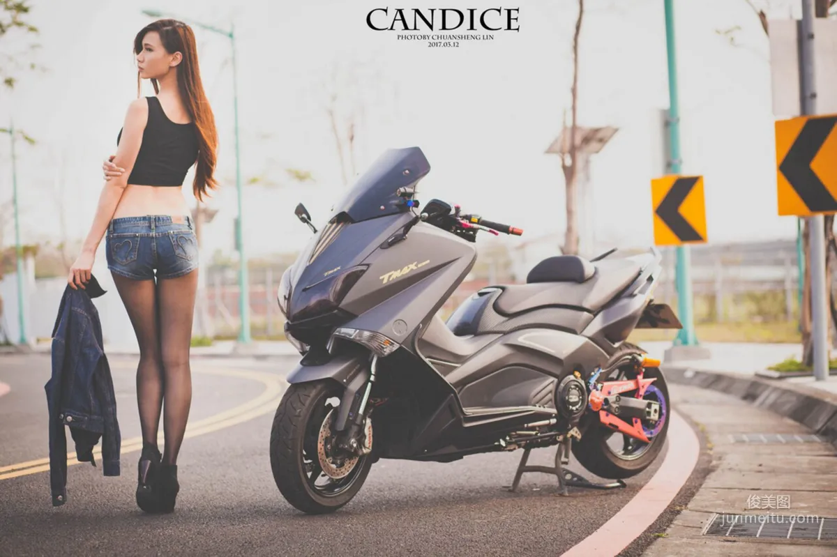 蔡译心Candice《动感时尚机车女郎》 [台湾女神] 写真集44