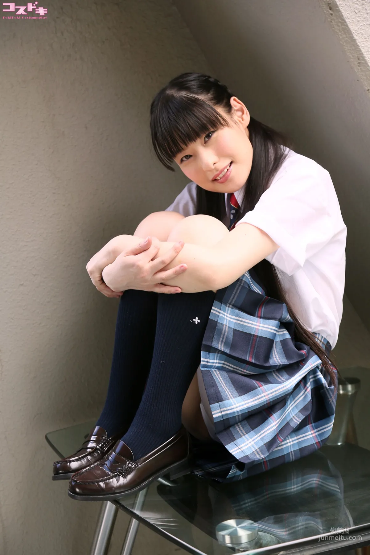 Yuzuna Aida 合田柚奈 [Cosdoki] aidayuzuna_pic_seifuku2 写真集26