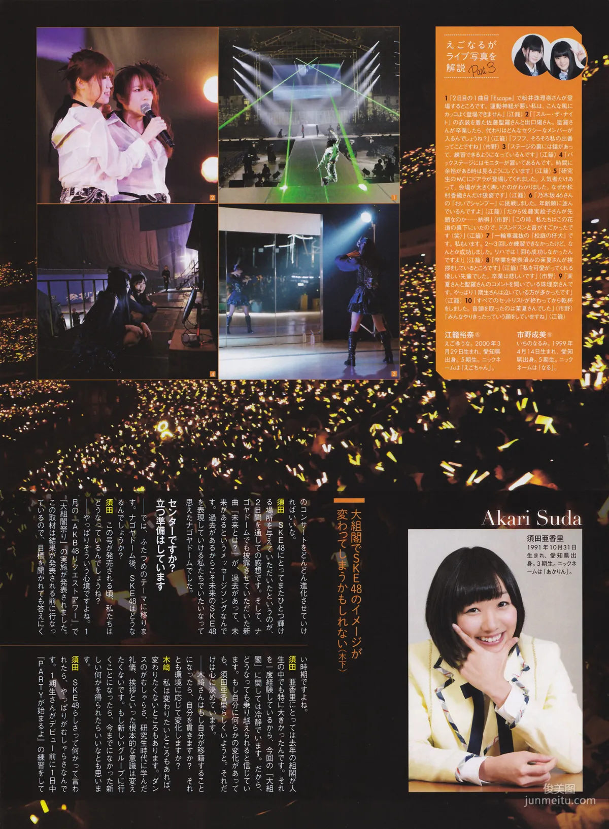 [ENTAME(エンタメ)] 松井玲奈 北原里英 HKT48 2014年04月号 写真杂志12