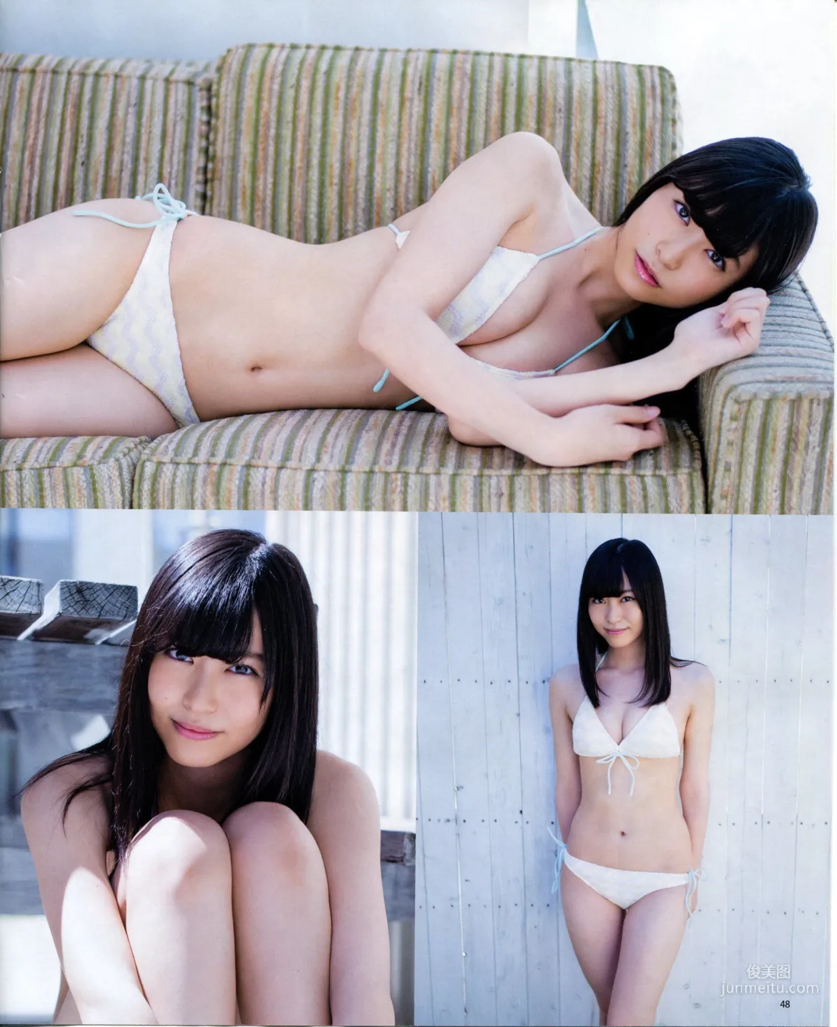 [Bomb Magazine] 2013年No.11 NMB48 向田茉夏 写真杂志46