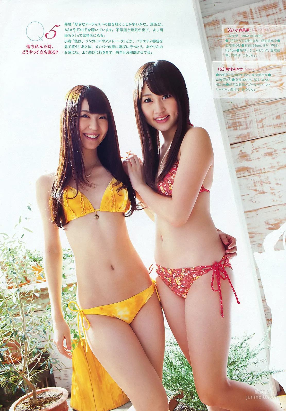 [Weekly Big Comic Spirits] 渡り廊下走り隊7 2012年No.01 写真杂志7