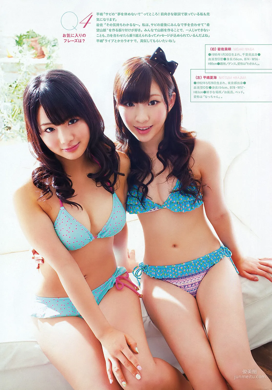 [Weekly Big Comic Spirits] 渡り廊下走り隊7 2012年No.01 写真杂志6