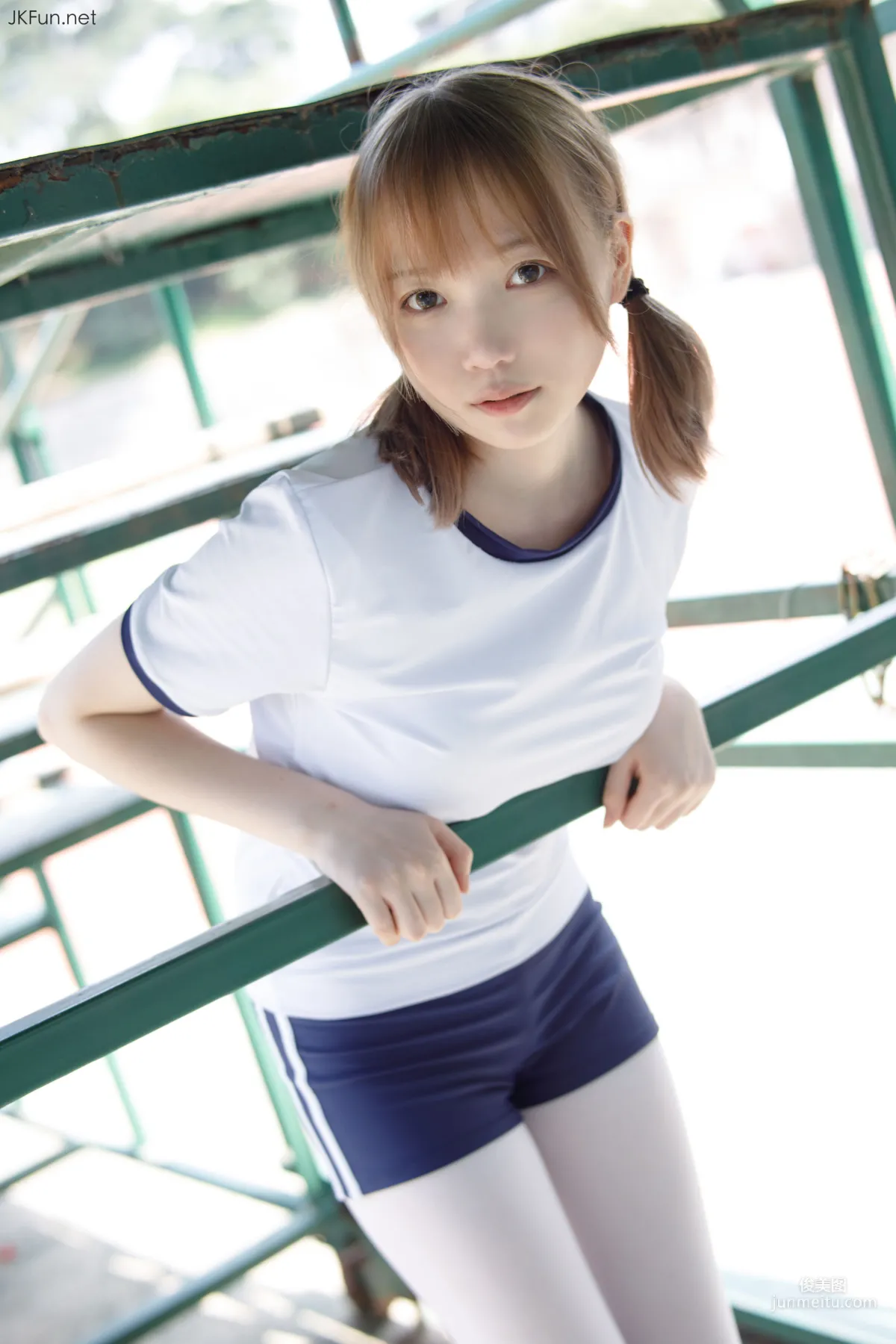 Aika《80D白丝外景体操服》 [森萝财团] 写真集61