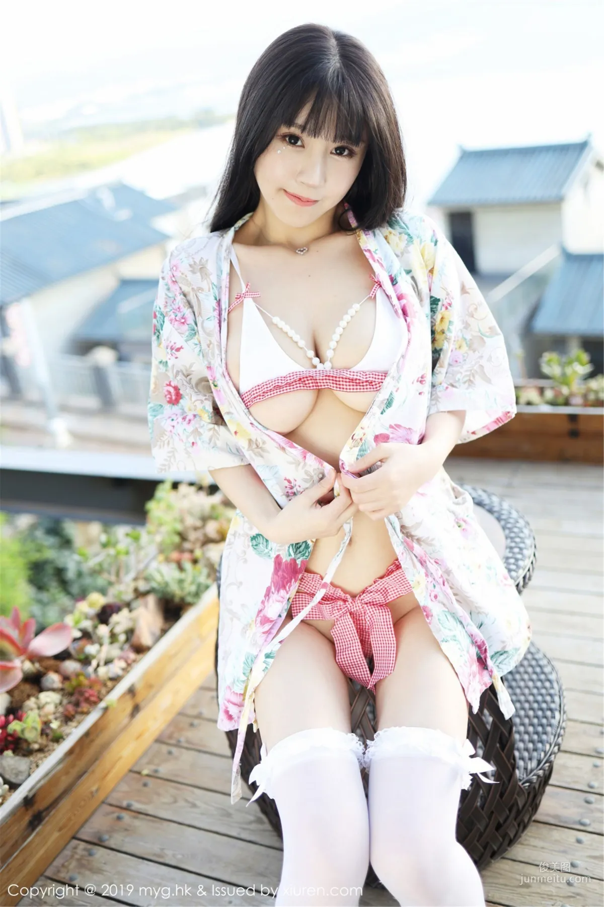 Flower朱可儿《户外凹凸别致的性感身材》 [美媛馆MyGirl] Vol.373 写真集39