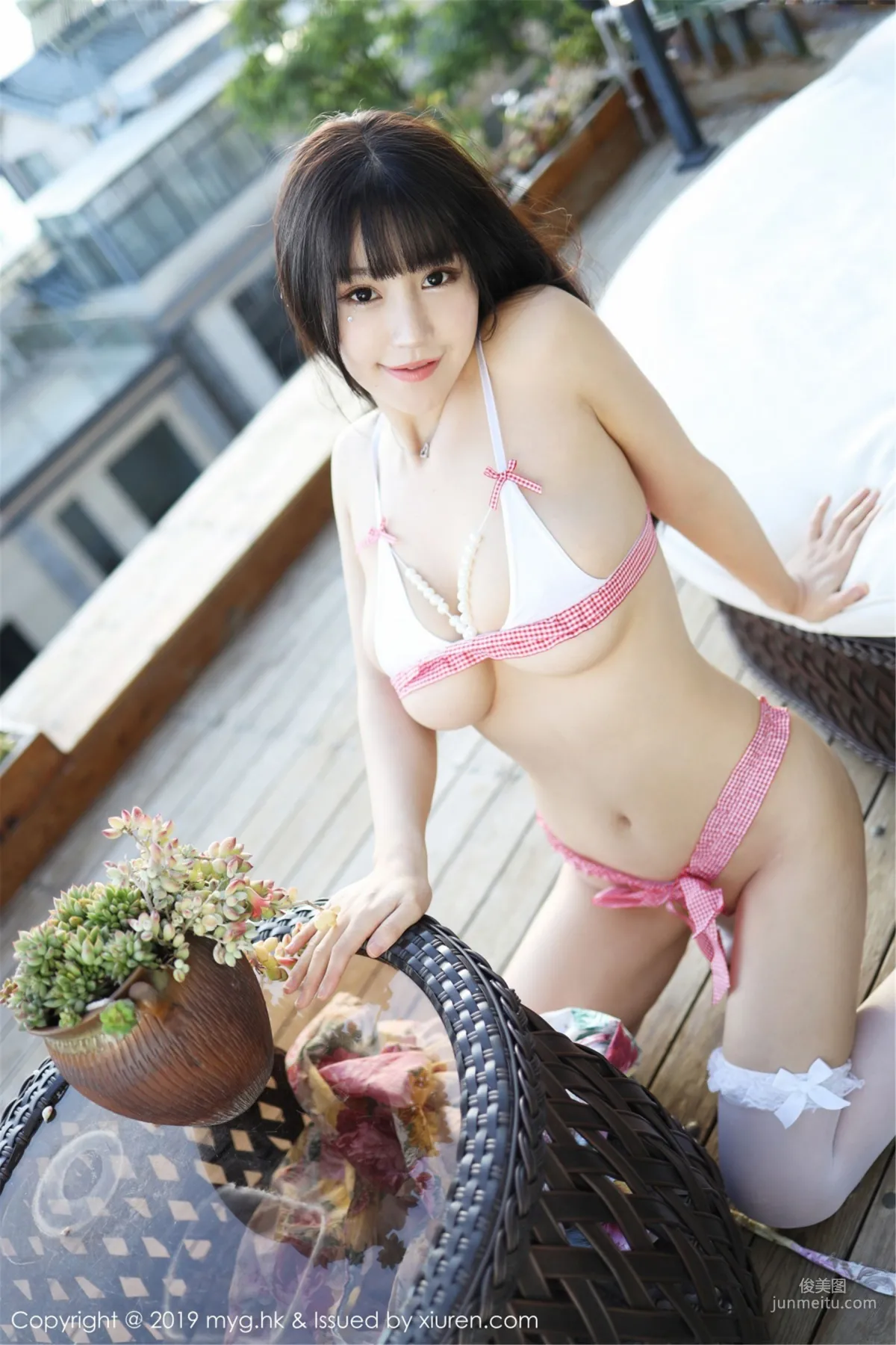 Flower朱可儿《户外凹凸别致的性感身材》 [美媛馆MyGirl] Vol.373 写真集50