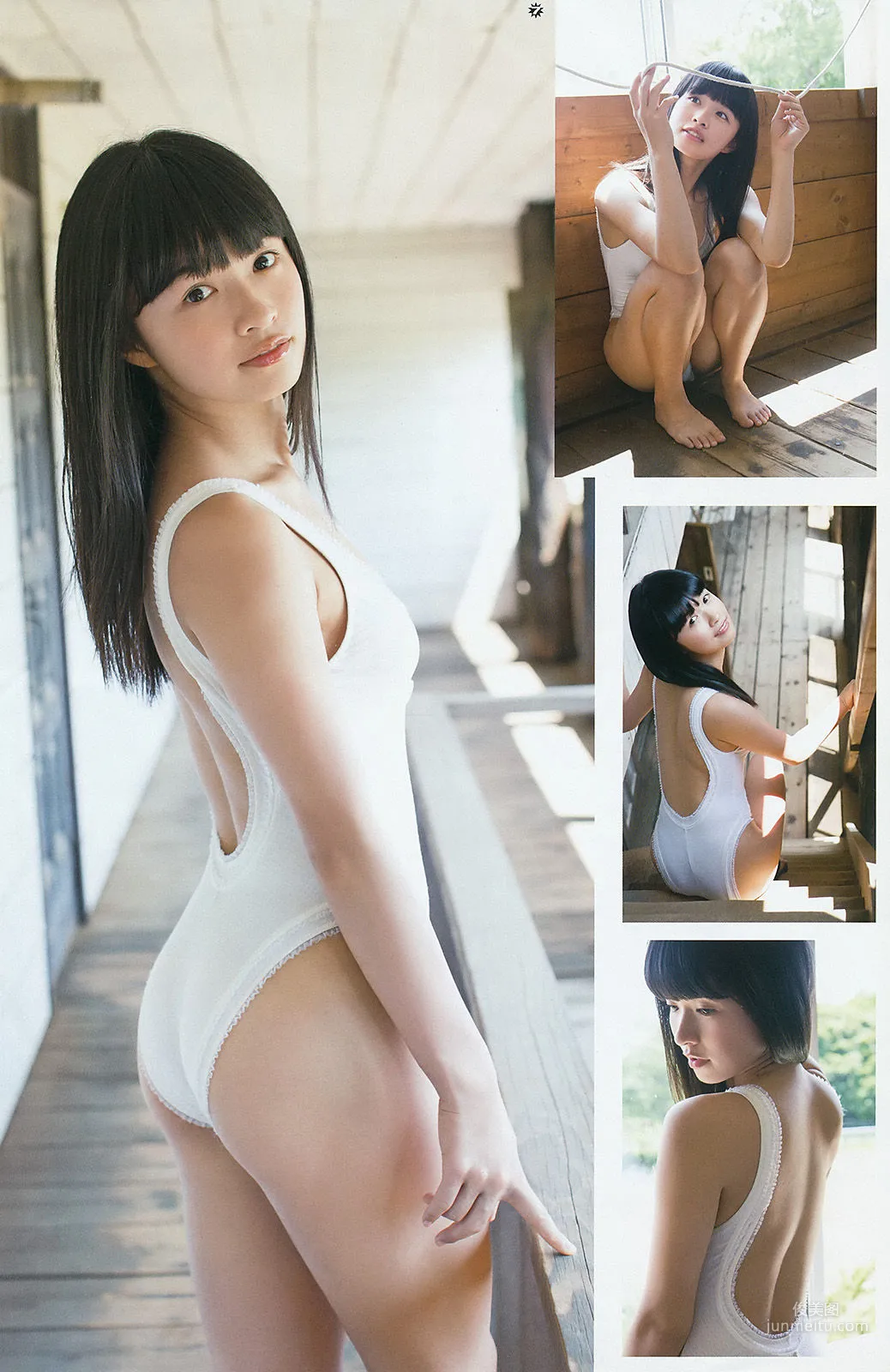 [Young Gangan] 篠崎愛 百川晴香 金子理江 2015年No.20 写真杂志17