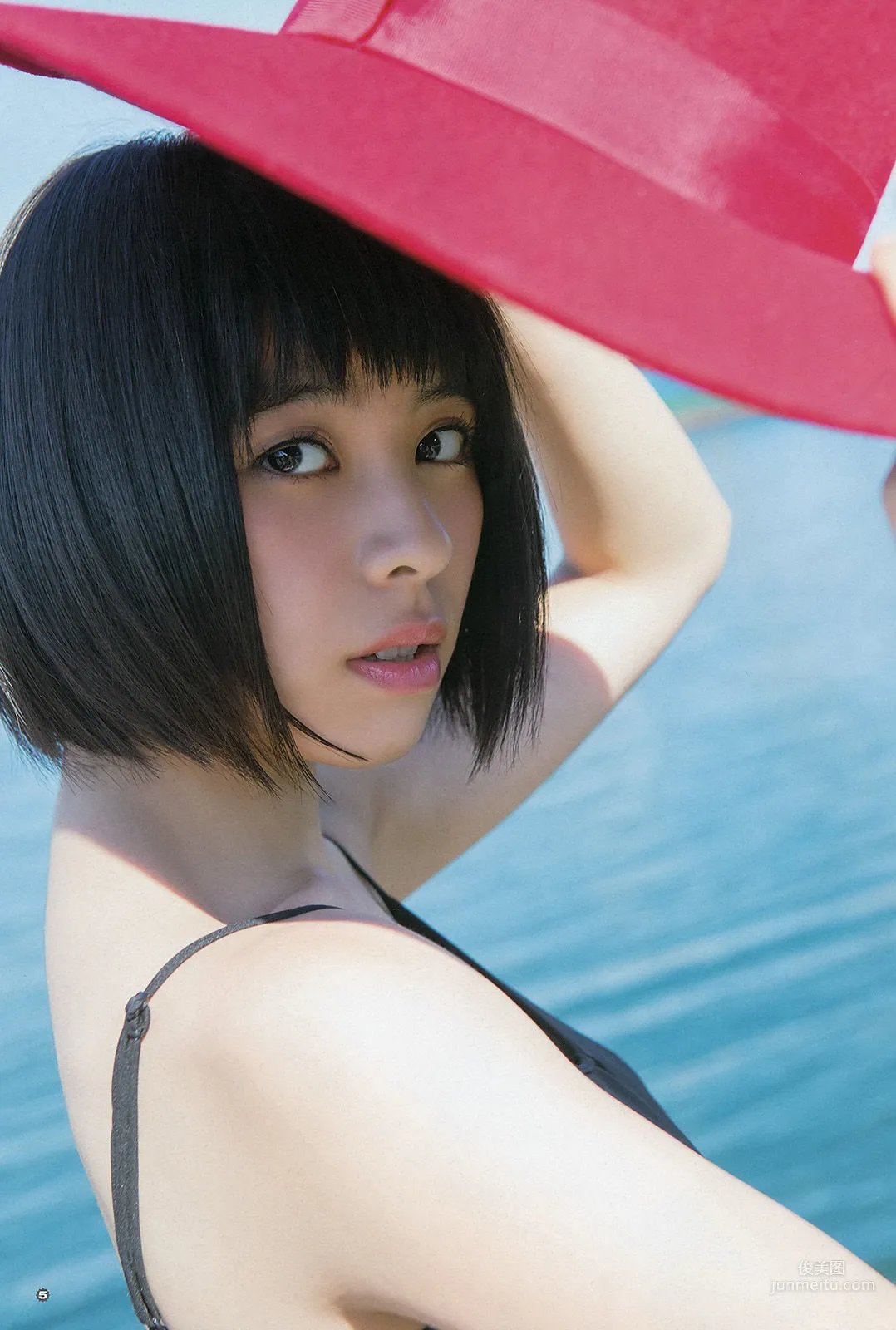 [Young Gangan] 田中美麗 寺田御子 水谷果穗 2015年No.16 写真杂志6