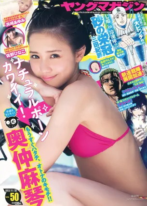 [Young Magazine] 奧仲麻琴 佐野ひなこ 浜崎あゆみ 2013年No.50 寫真雜志