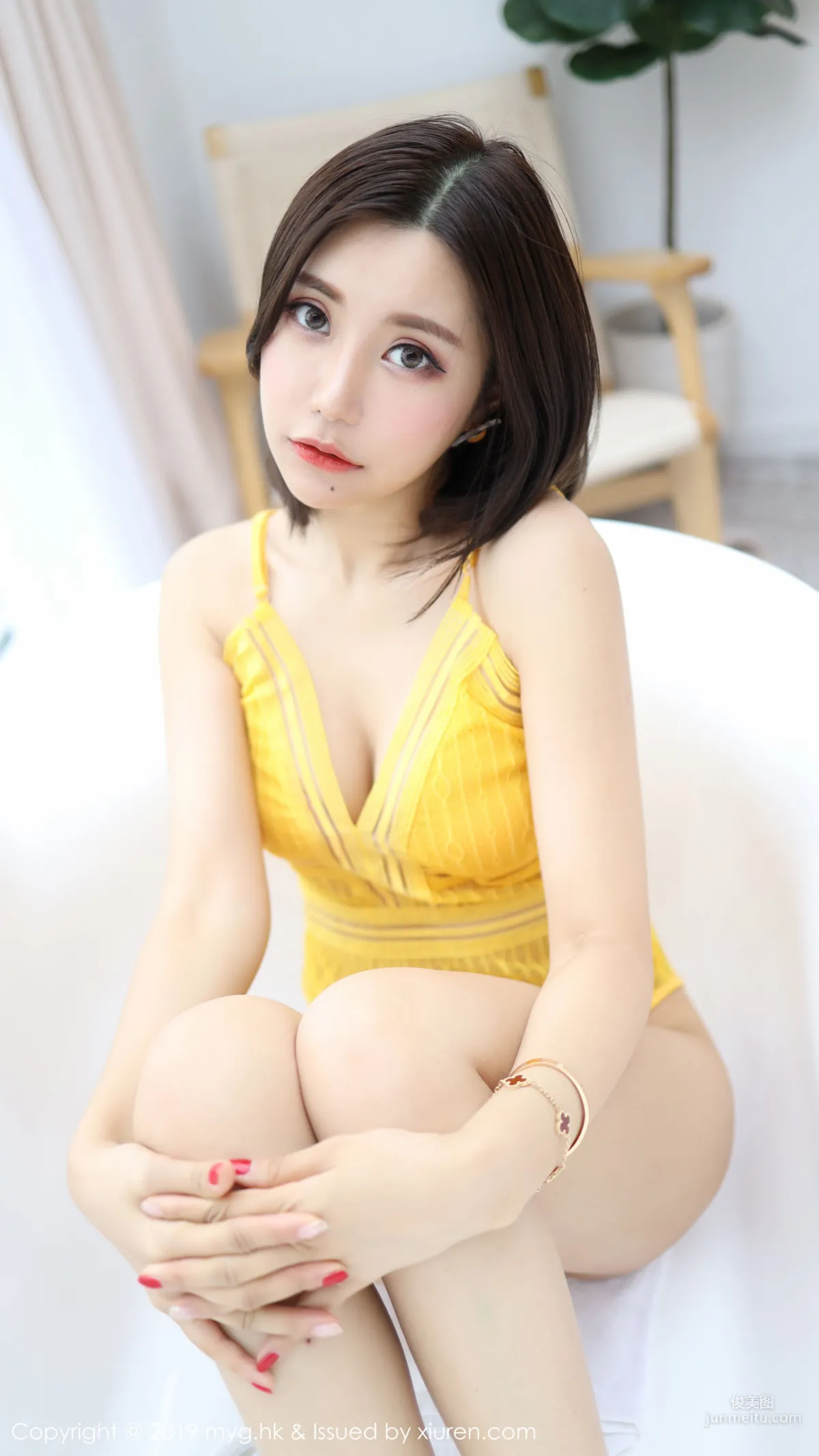 绮里嘉ula《惹火内衣与情趣链条系列》 [美媛馆MyGirl] Vol.380 写真集45