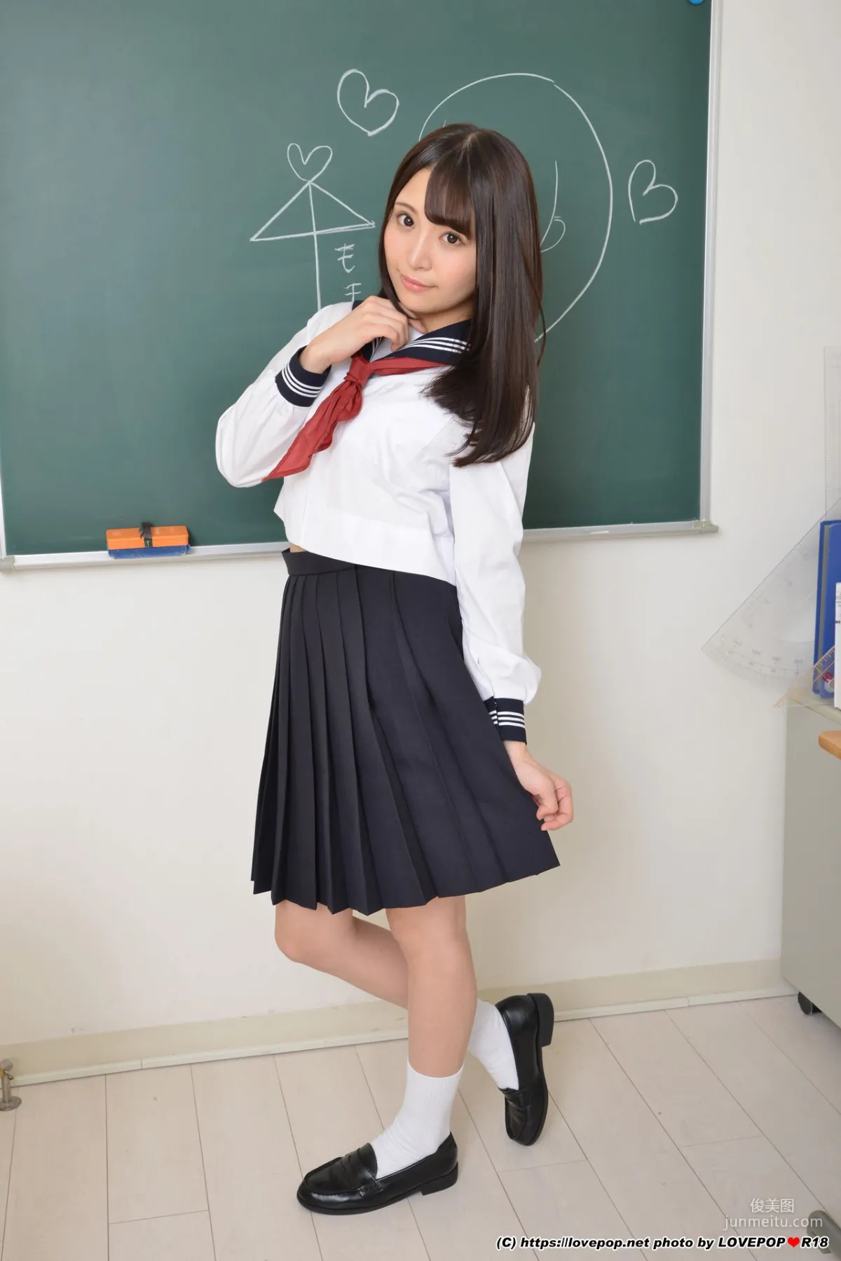 [LOVEPOP] Momoka Katou 加藤ももか 教室系列 Photoset 01 写真集15