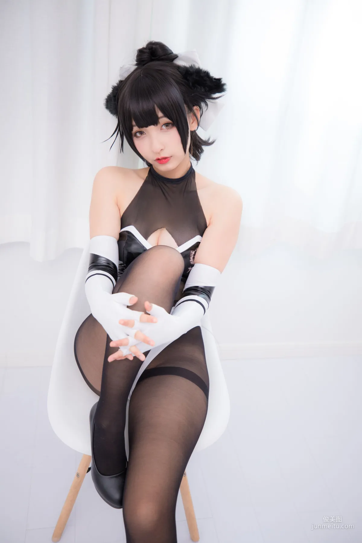 神楽坂真冬《TAKAO-TIGHTS VER (黑丝)》  [COSPLAY美女] 写真集131