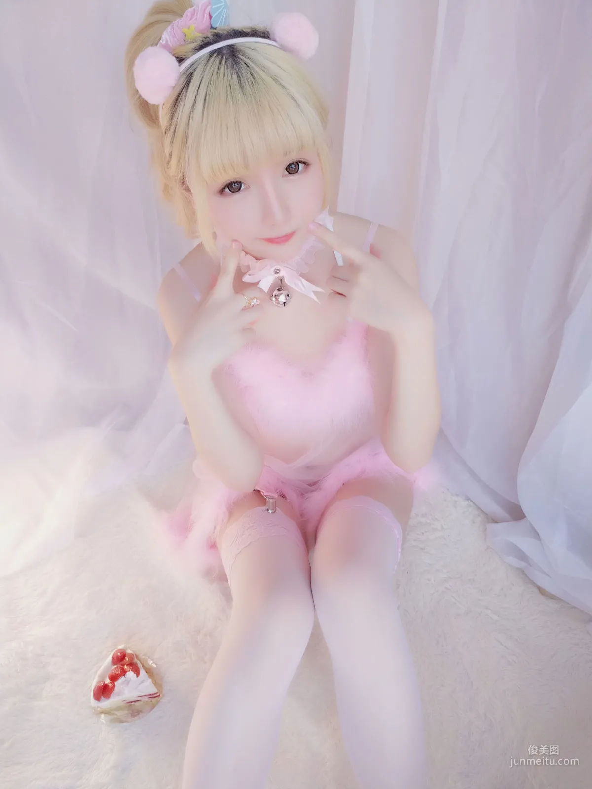 星之迟迟《草莓睡衣包》 [福利COSPLAY] 写真集49