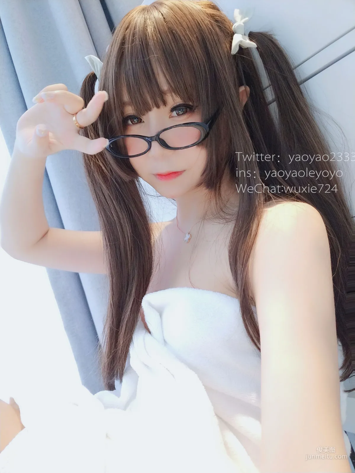 摇摇乐yoyo《浴巾风情》 [COSPLAY福利] 写真集23