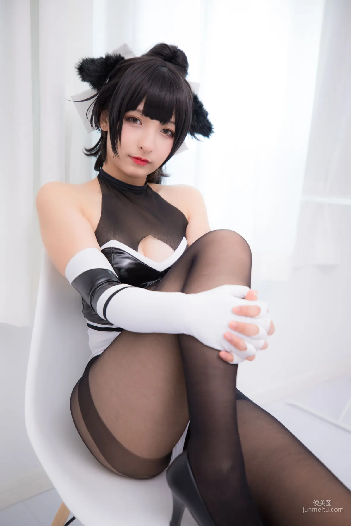 神楽坂真冬《TAKAO-TIGHTS VER (黑丝)》  [COSPLAY美女] 写真集134