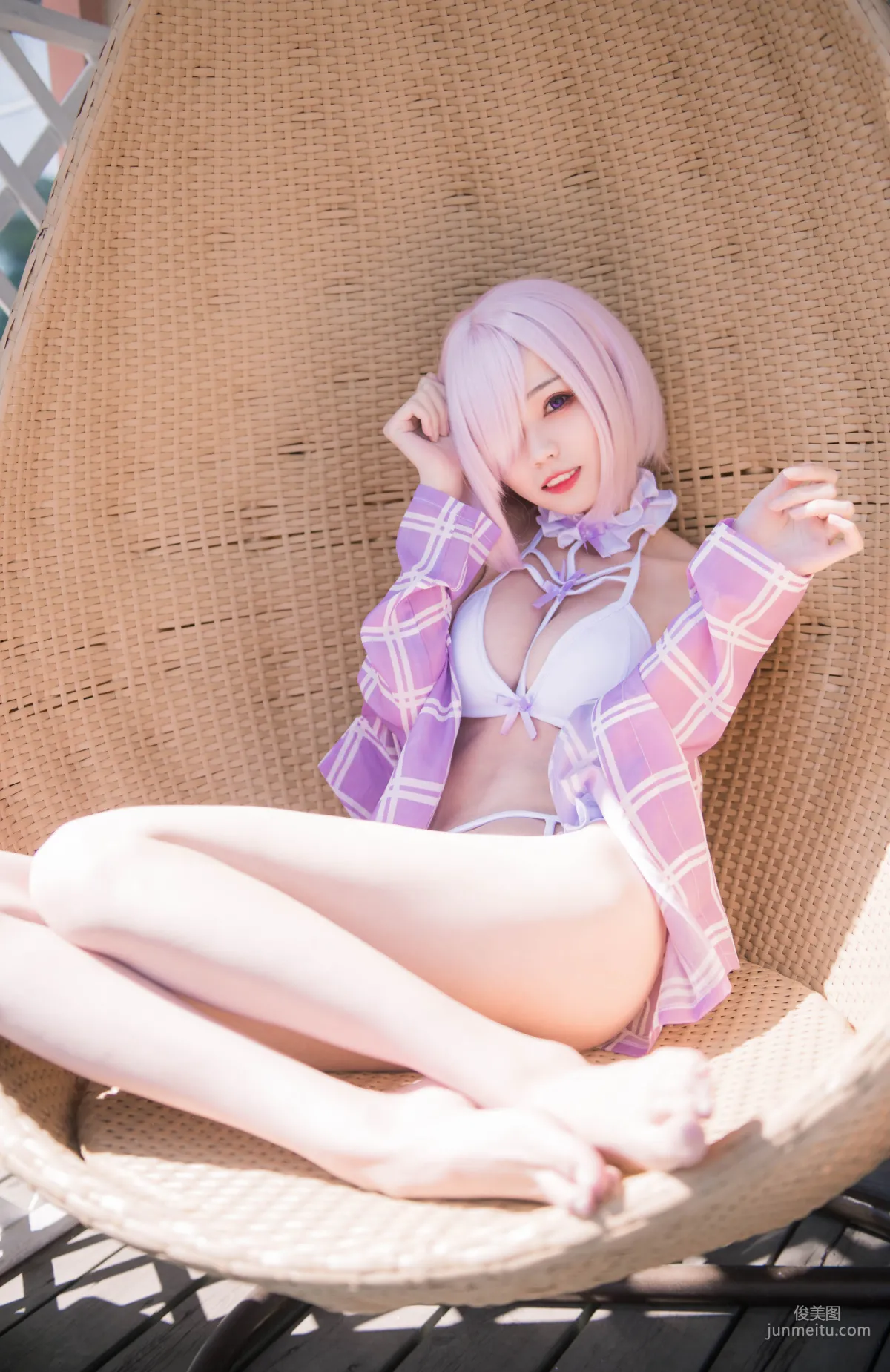 COSER你的负卿 《玛修泳装》  [COSPLAY福利] 写真集11