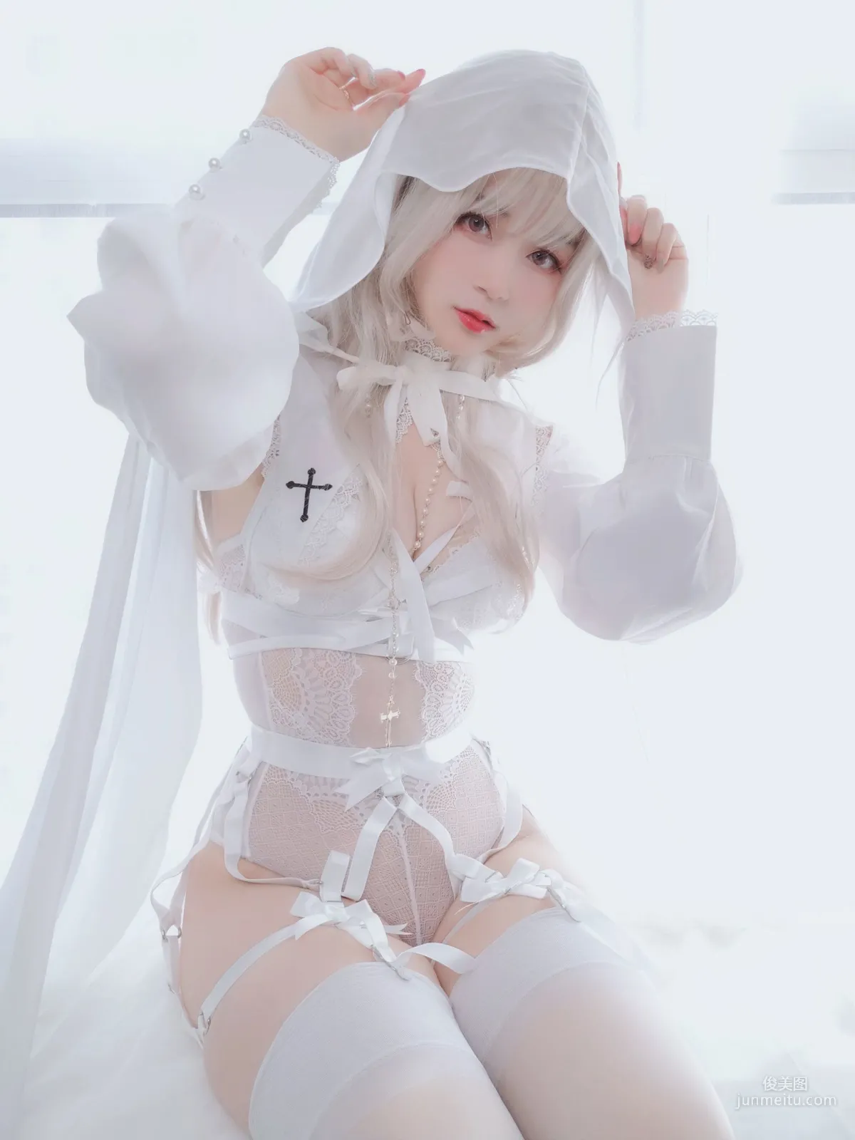 COSER白银81《纯白圣女》 [COSPLAY少女] 写真集17