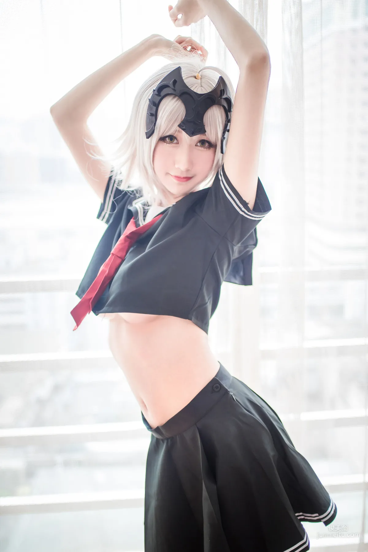 人气COSER木绵绵OwO《贞德（黑）》 [COSPLAY福利] 写真集5