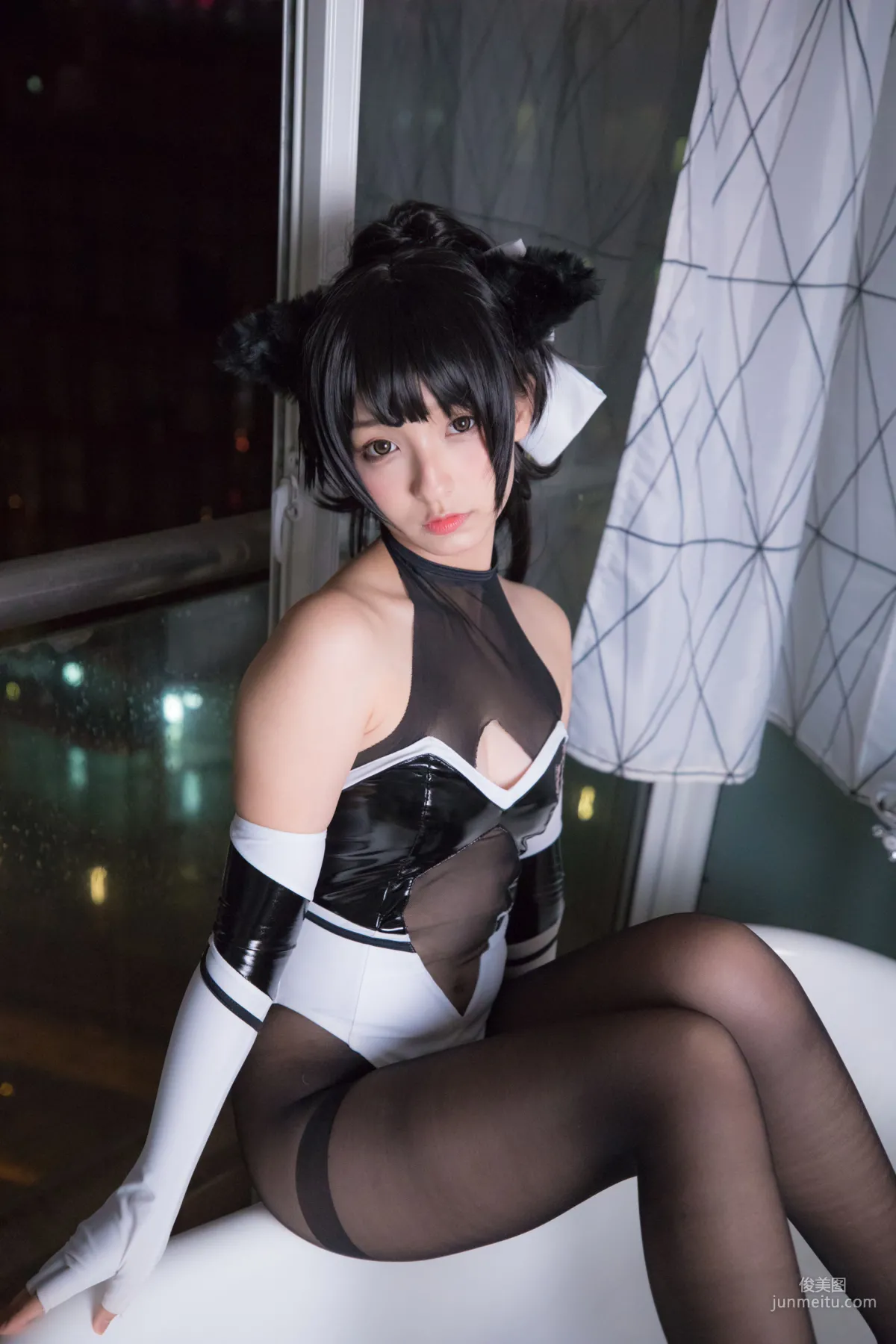 神楽坂真冬《TAKAO-TIGHTS VER (黑丝)》  [COSPLAY美女] 写真集42