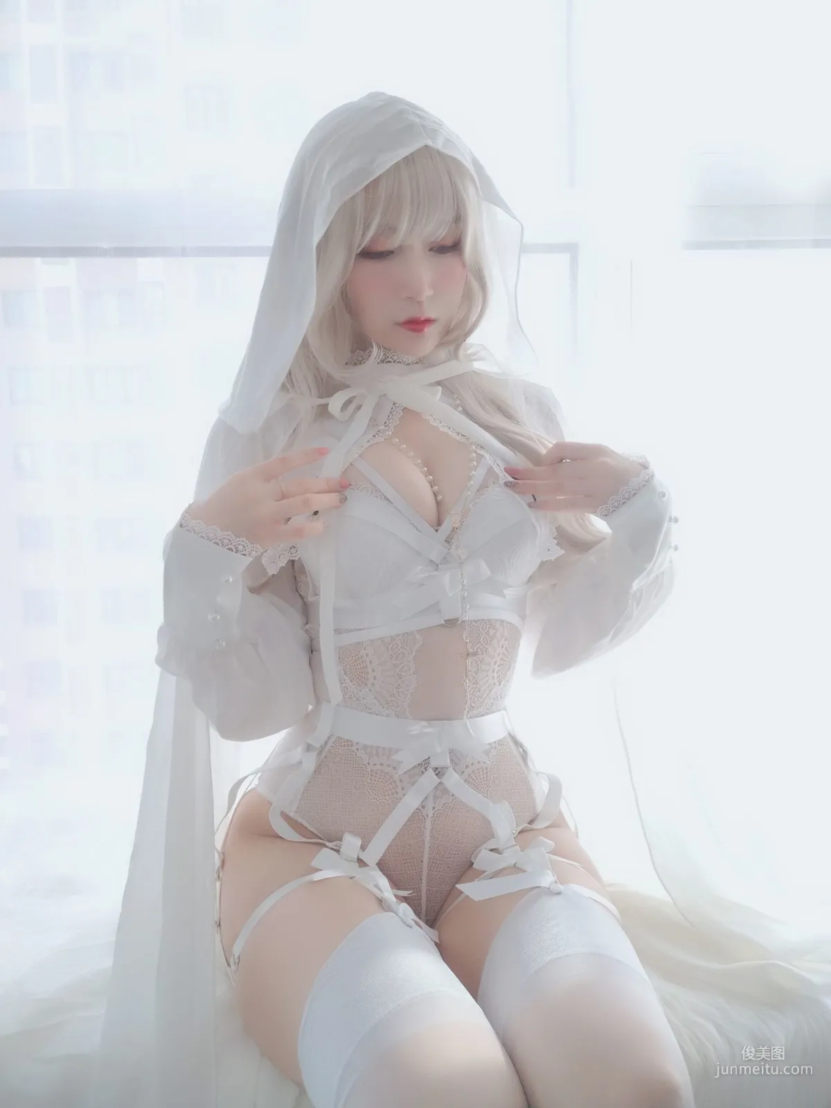 COSER白银81《纯白圣女》 [COSPLAY少女] 写真集9