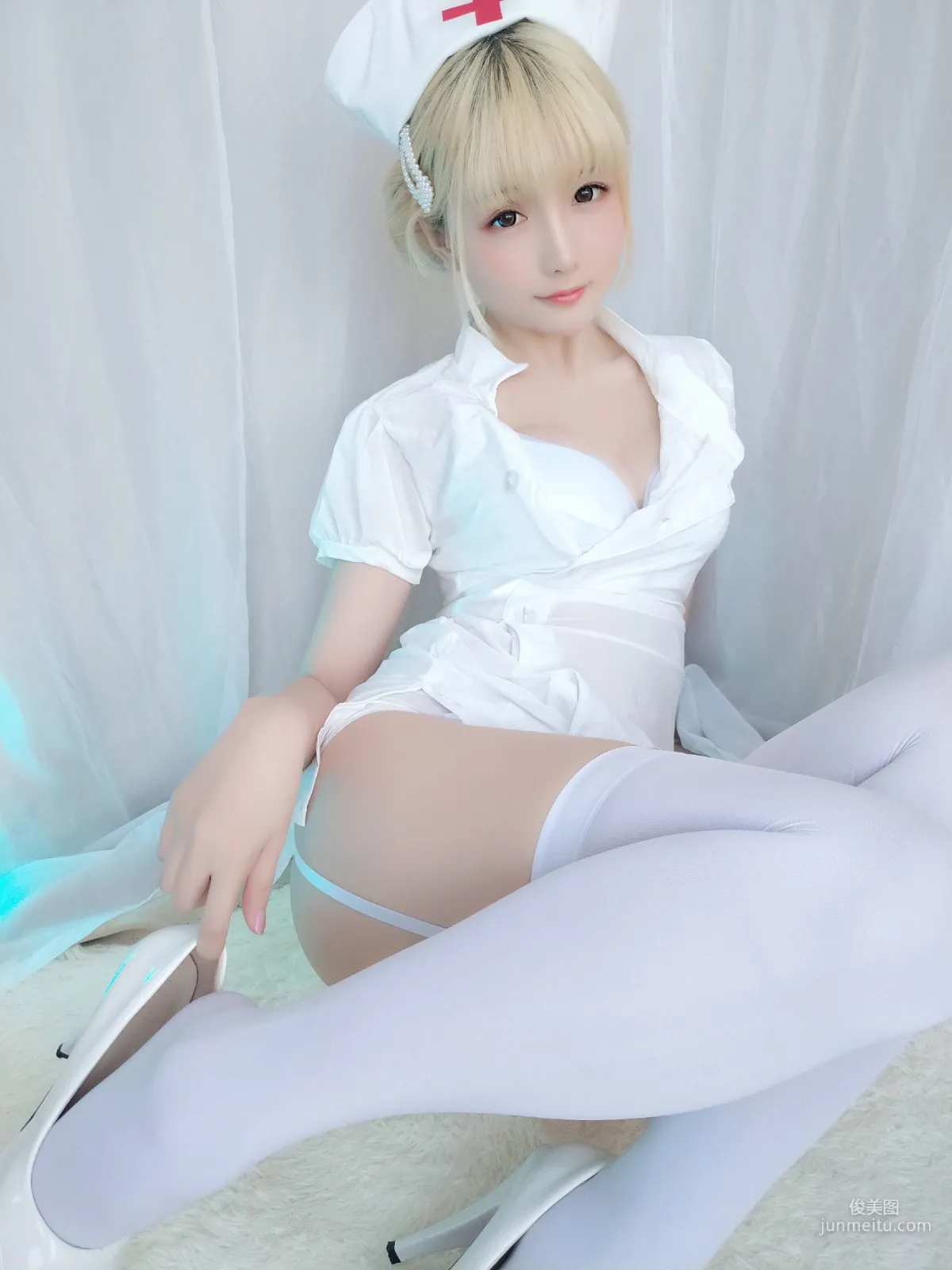 星之迟迟 《夜勤病栋》  [福利COSPLAY] 写真集41