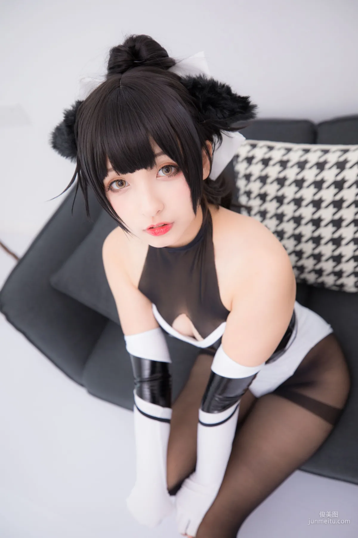 神楽坂真冬《TAKAO-TIGHTS VER (黑丝)》  [COSPLAY美女] 写真集137