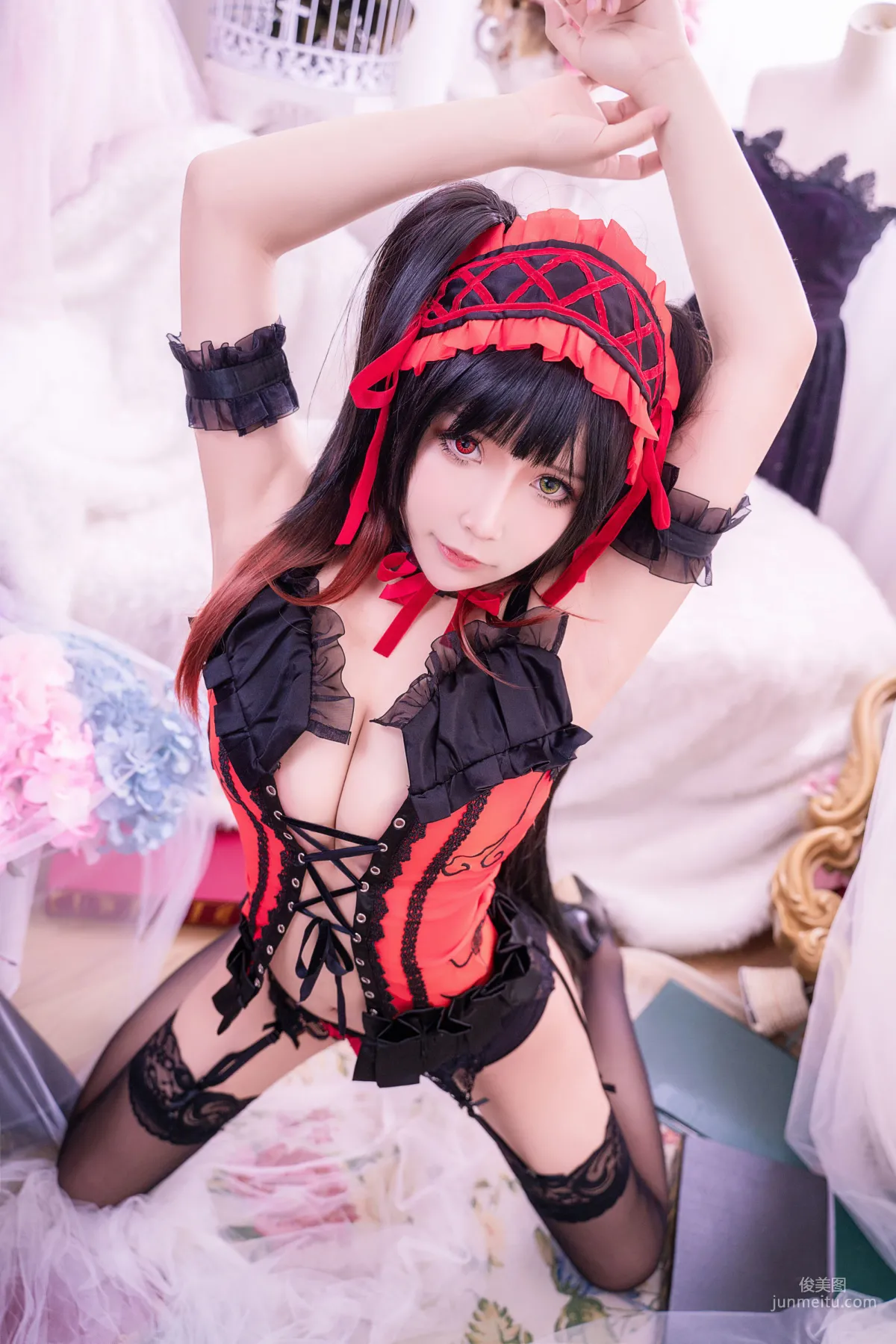 抱走莫子aa《狂三 黑色蕾丝》 [COSPLAY美女] 写真集20