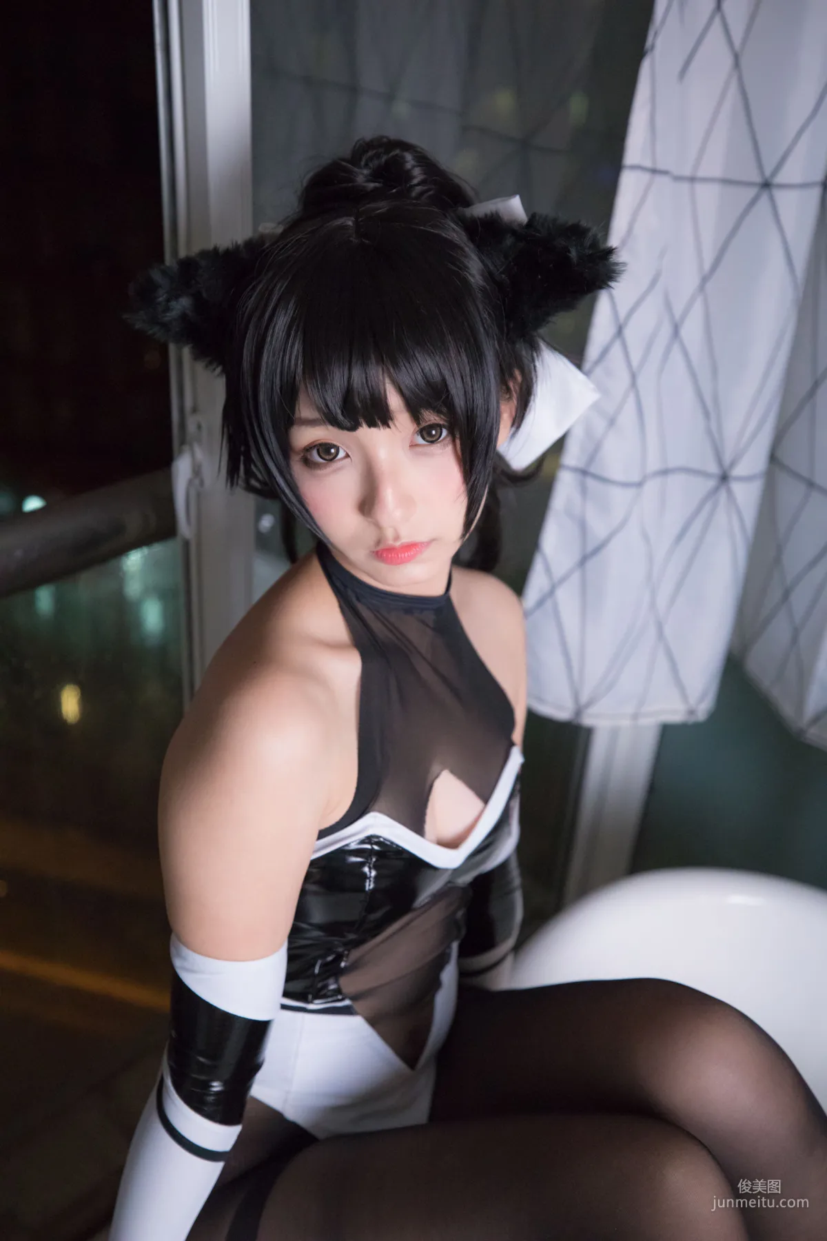 神楽坂真冬《TAKAO-TIGHTS VER (黑丝)》  [COSPLAY美女] 写真集44