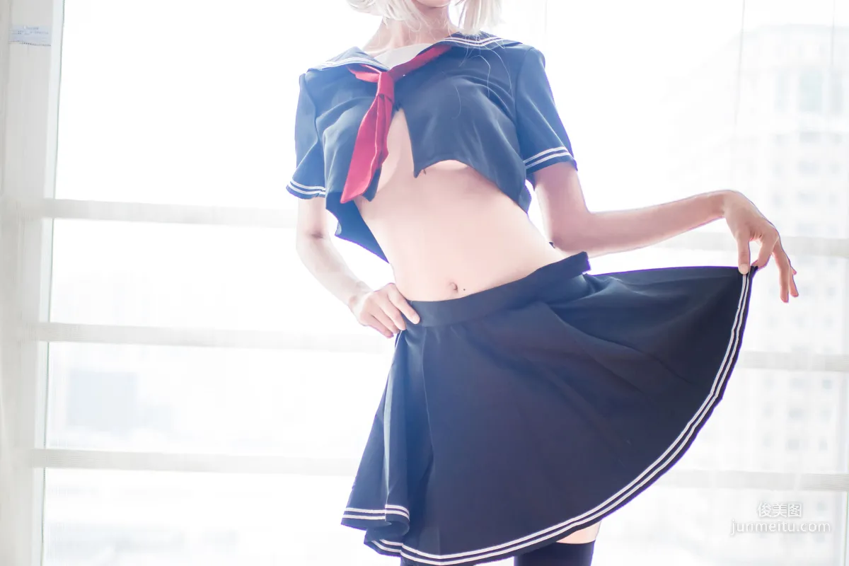 人气COSER木绵绵OwO《贞德（黑）》 [COSPLAY福利] 写真集8