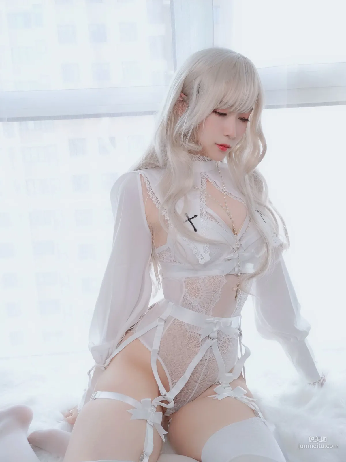 COSER白银81《纯白圣女》 [COSPLAY少女] 写真集32