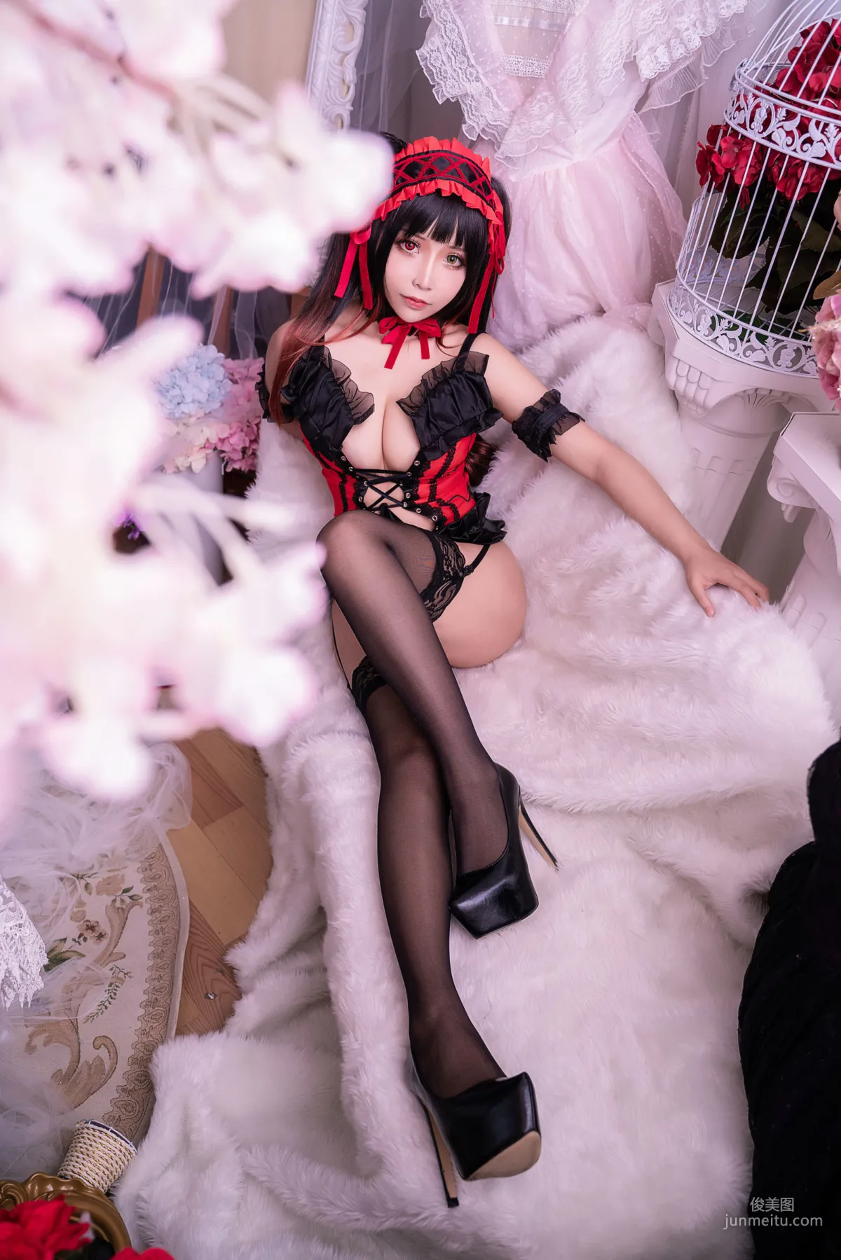 抱走莫子aa《狂三 黑色蕾丝》 [COSPLAY美女] 写真集36