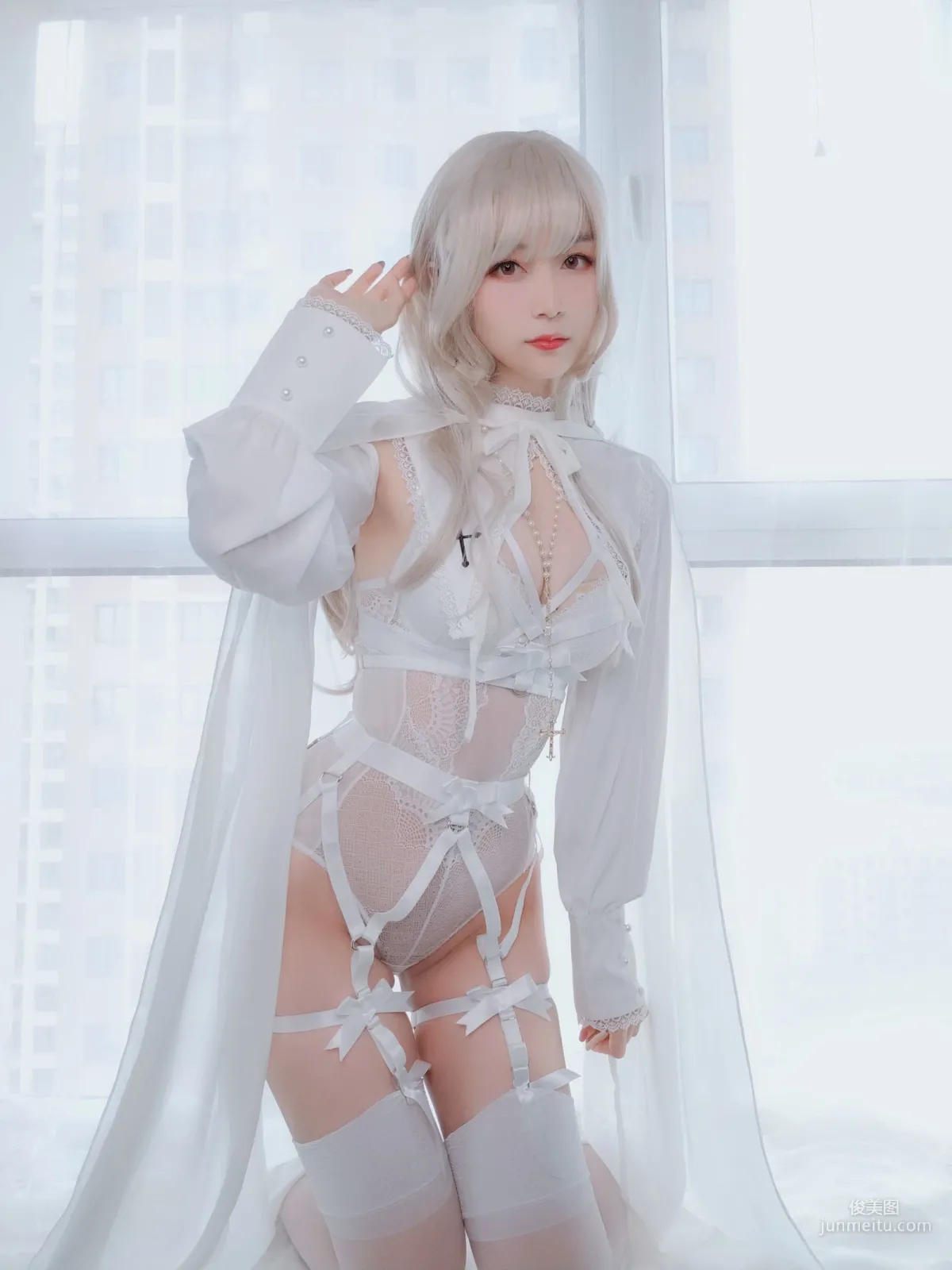 COSER白银81《纯白圣女》 [COSPLAY少女] 写真集25