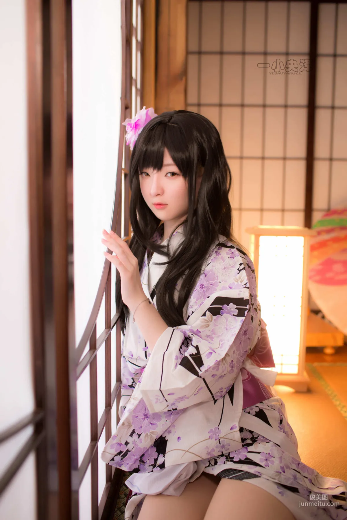 一小央泽 《和服短袜》  [COSPLAY美女] 写真集9