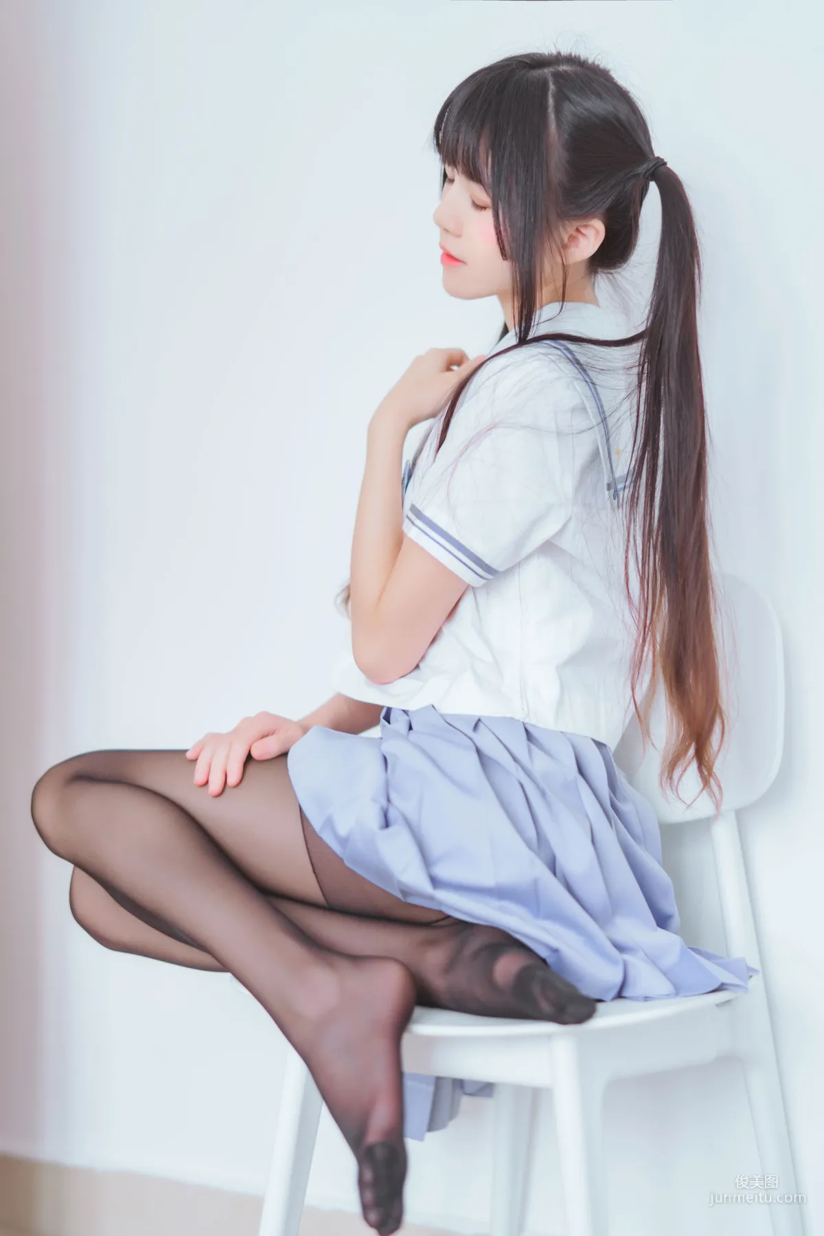 桜桃喵《校服黑丝》  [COSPLAY美女] 写真集15