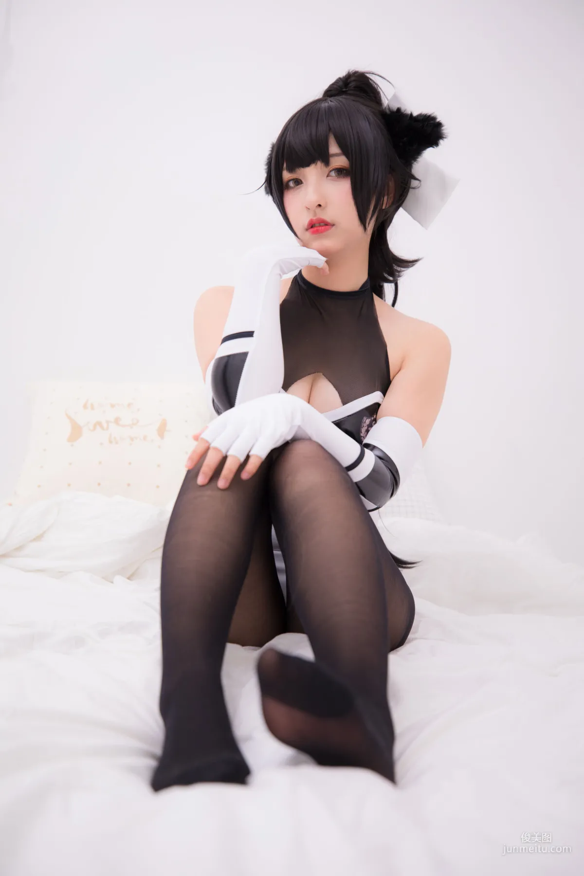 神楽坂真冬《TAKAO-TIGHTS VER (黑丝)》  [COSPLAY美女] 写真集32