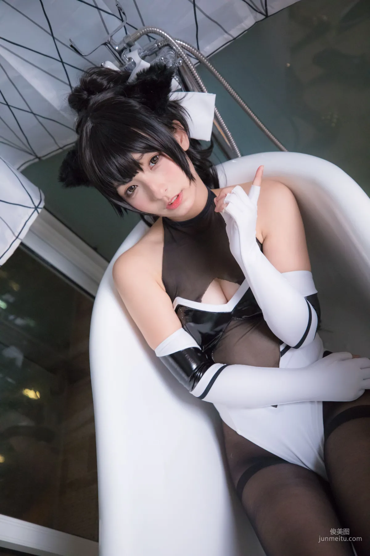 神楽坂真冬《TAKAO-TIGHTS VER (黑丝)》  [COSPLAY美女] 写真集66