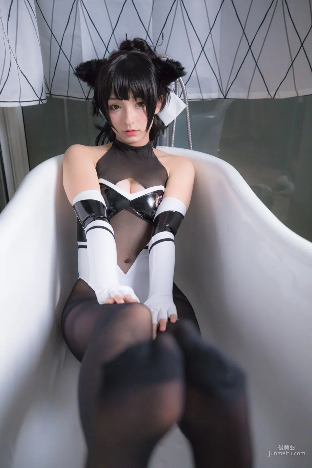 神楽坂真冬《TAKAO-TIGHTS VER (黑丝)》  [COSPLAY美女] 写真集63