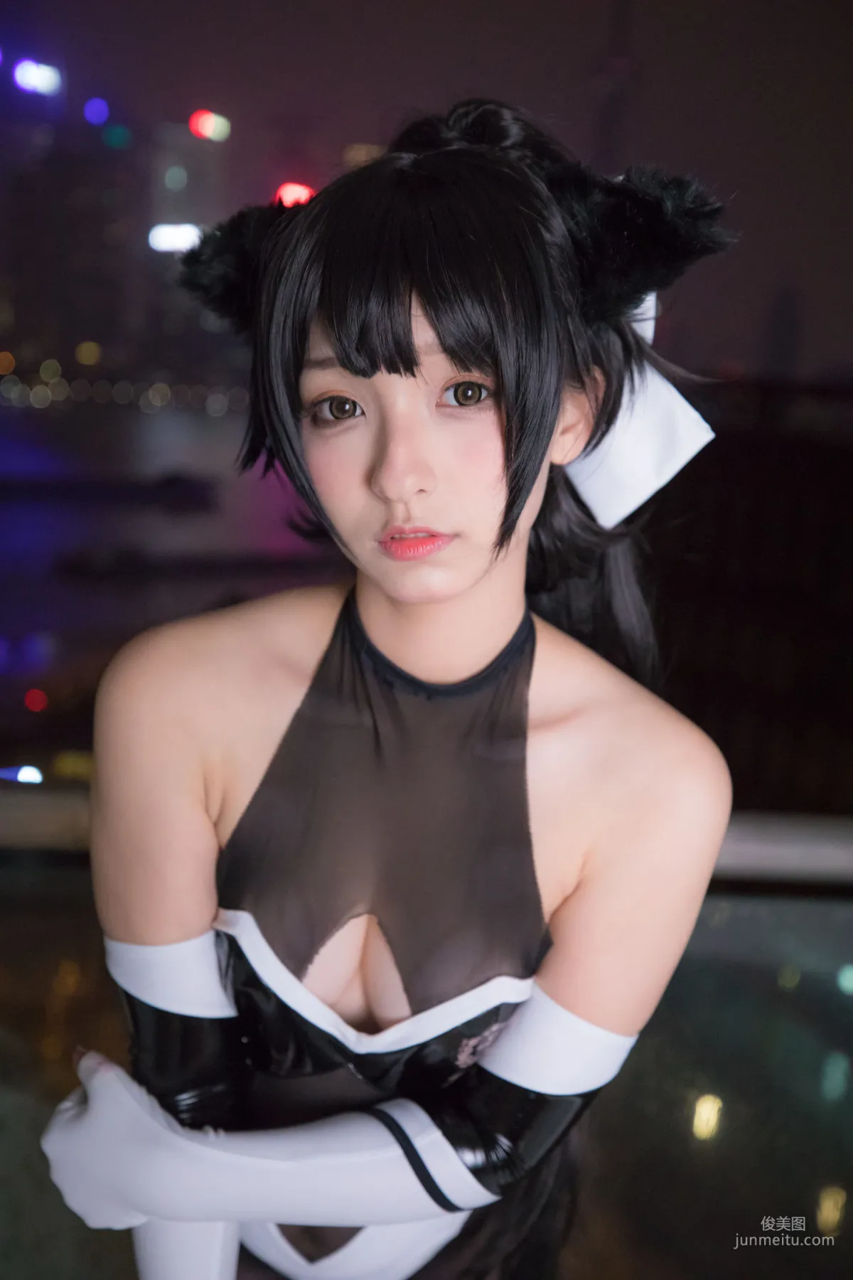 神楽坂真冬《TAKAO-TIGHTS VER (黑丝)》  [COSPLAY美女] 写真集28