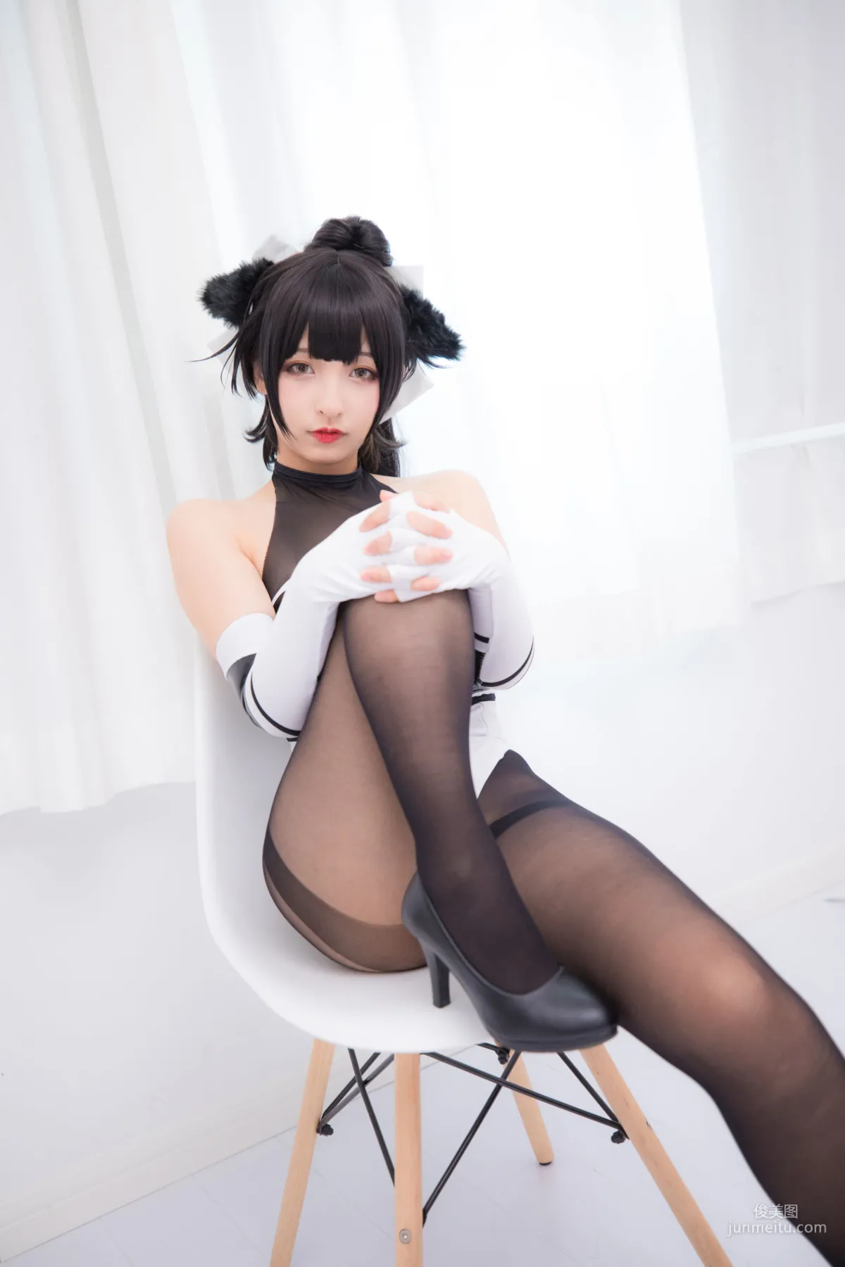 神楽坂真冬《TAKAO-TIGHTS VER (黑丝)》  [COSPLAY美女] 写真集129