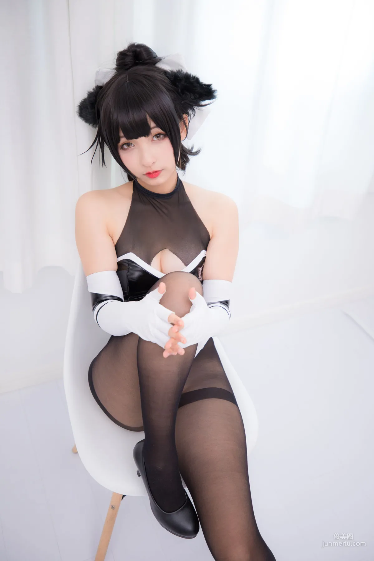 神楽坂真冬《TAKAO-TIGHTS VER (黑丝)》  [COSPLAY美女] 写真集130