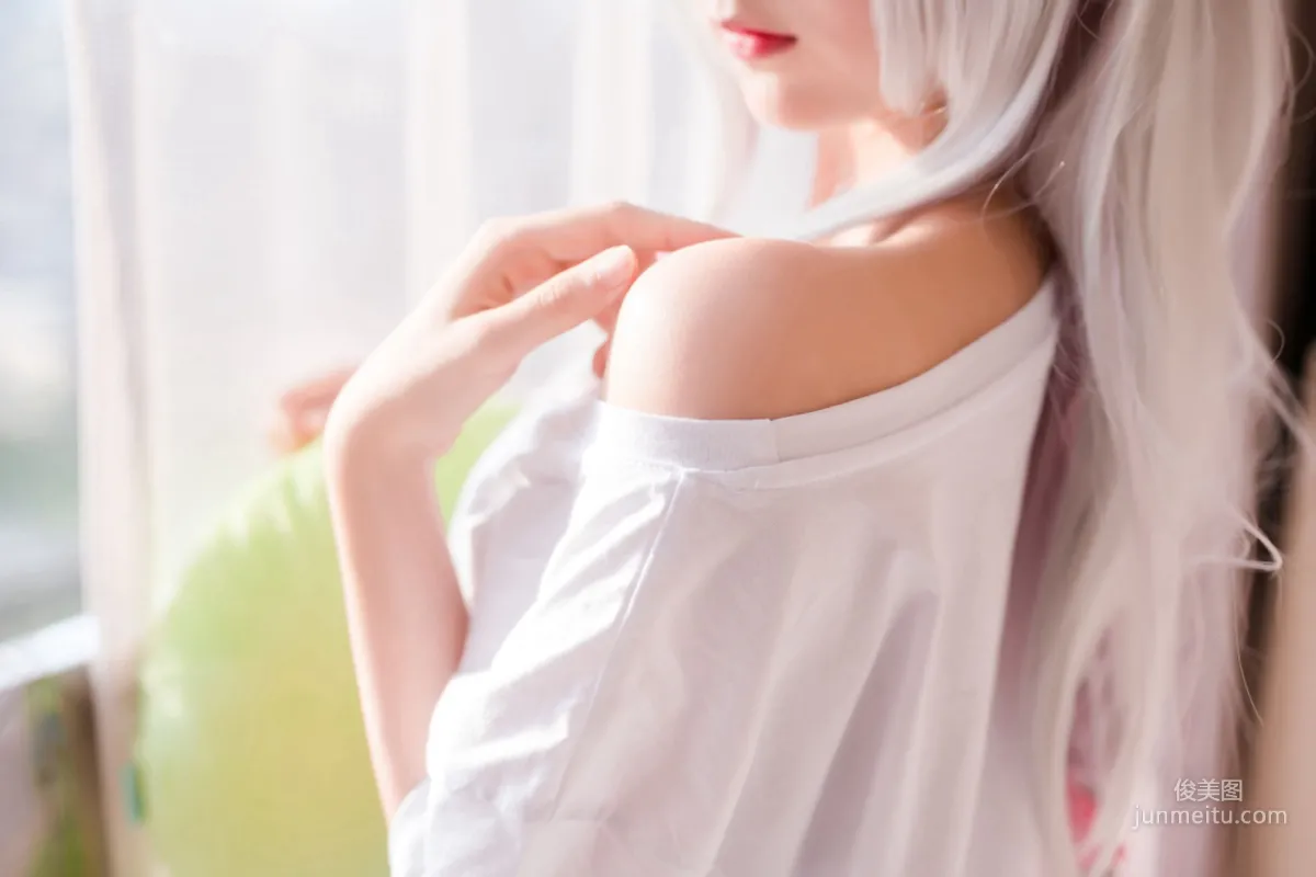 木绵绵《白发魔女》 [COSPLAY福利] 写真集43