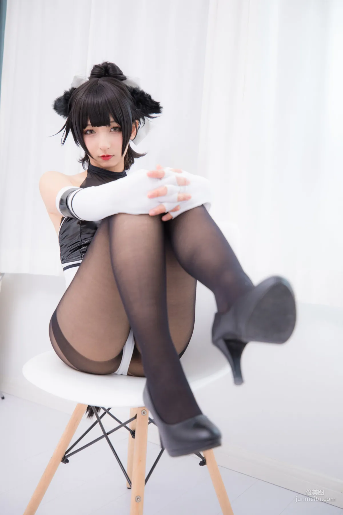 神楽坂真冬《TAKAO-TIGHTS VER (黑丝)》  [COSPLAY美女] 写真集122